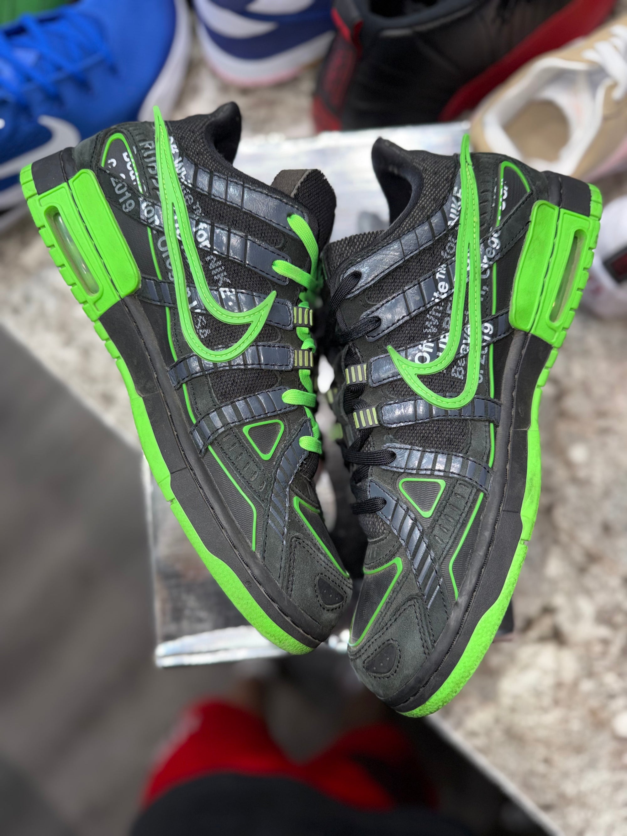 Nike Air Rubber Dunk Off-White Green Strike