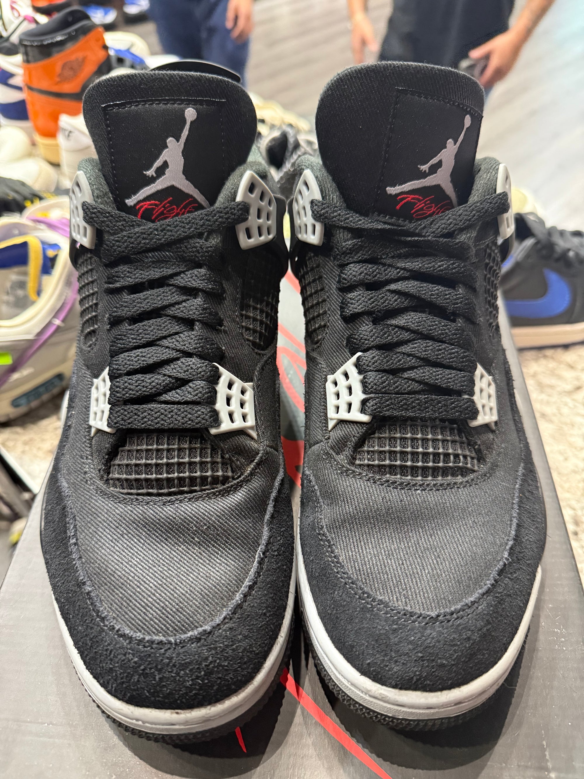 Jordan 4 Retro SE Black Canvas
