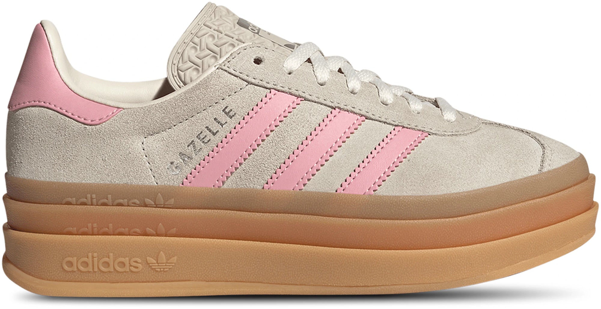 adidas Gazelle Bold Beige Semi Pink Spark (GS)