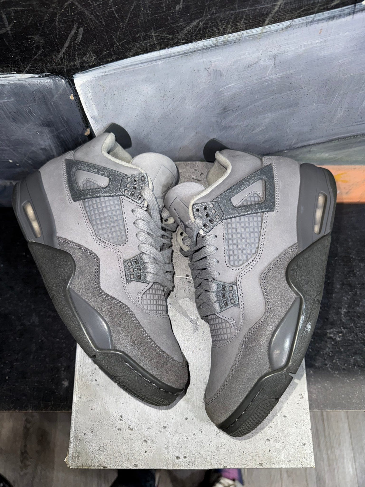 Jordan 4 Retro SE Paris Olympics Wet Cement