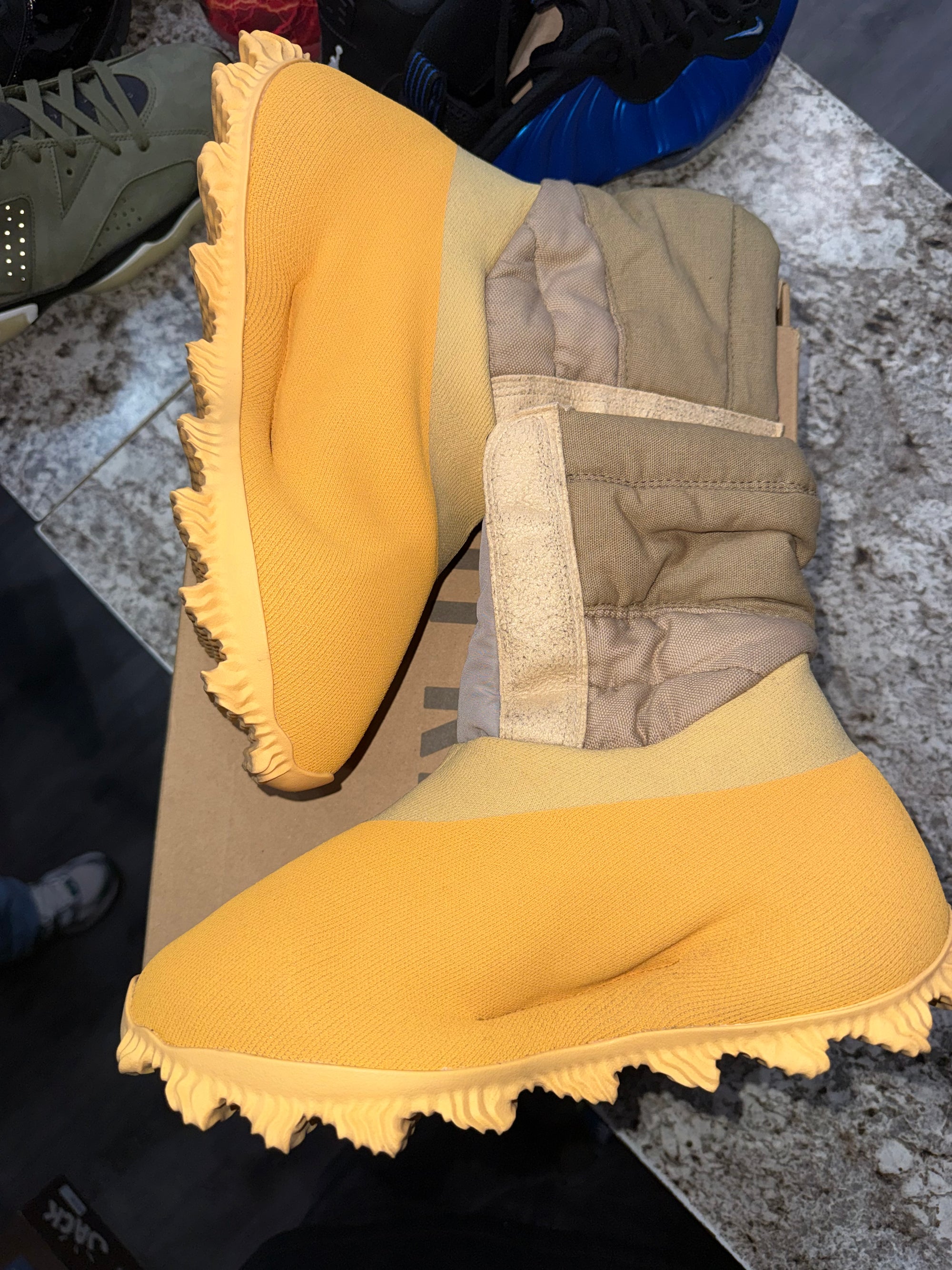 adidas Yeezy Knit RNR Boot Sulfur