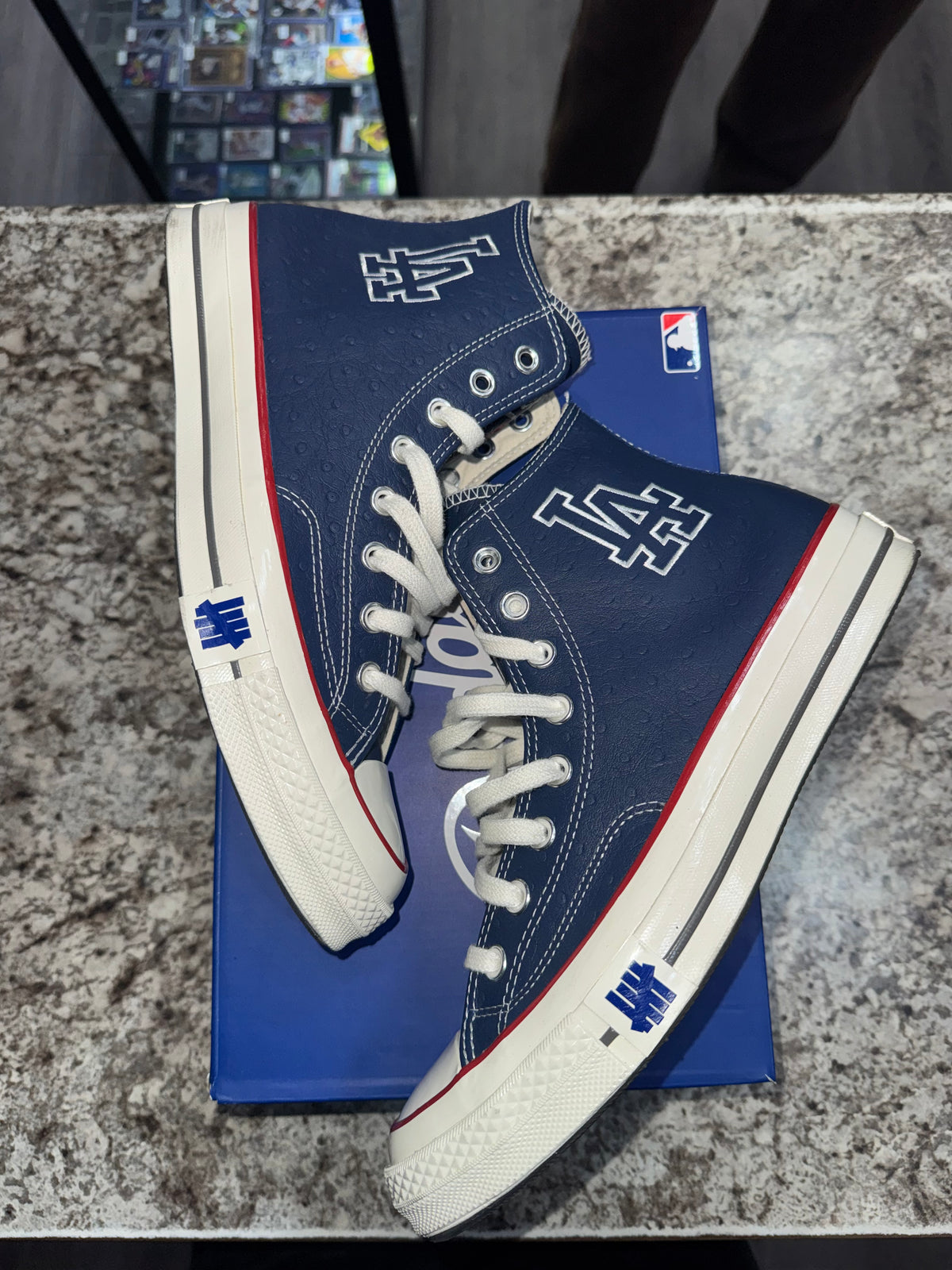 Converse Chuck Taylor All Star Hi Undefeated x Los Angeles Dodgers Ostrich