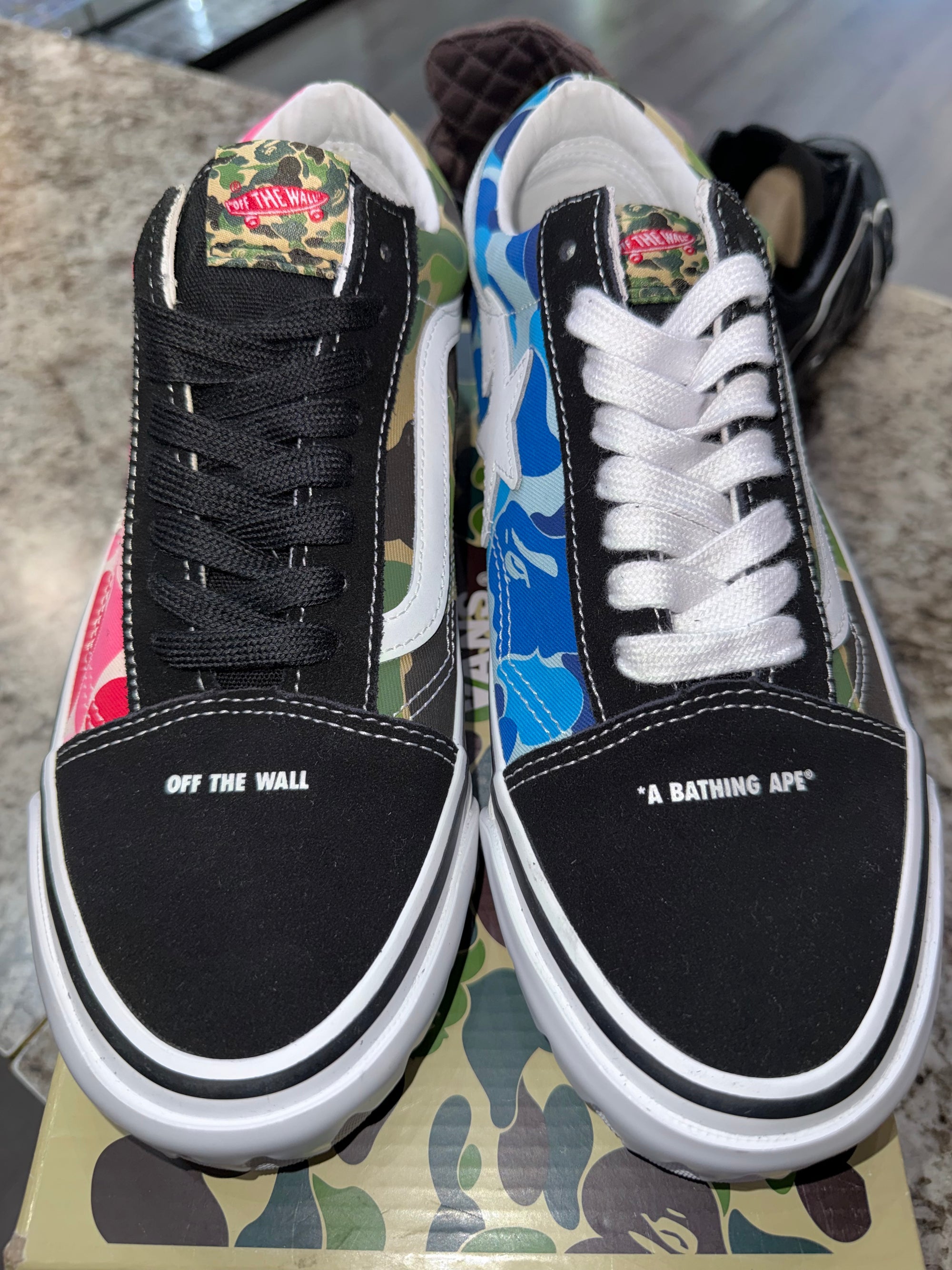 Vans LX Old Skool Bape ABC Multi-Camo