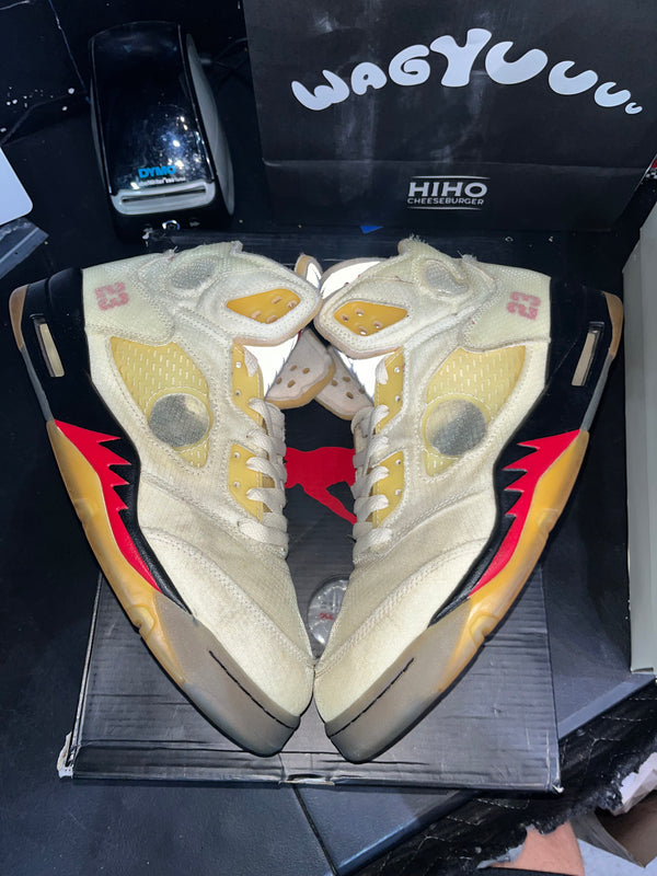 Jordan 5 Retro Off-White Sail