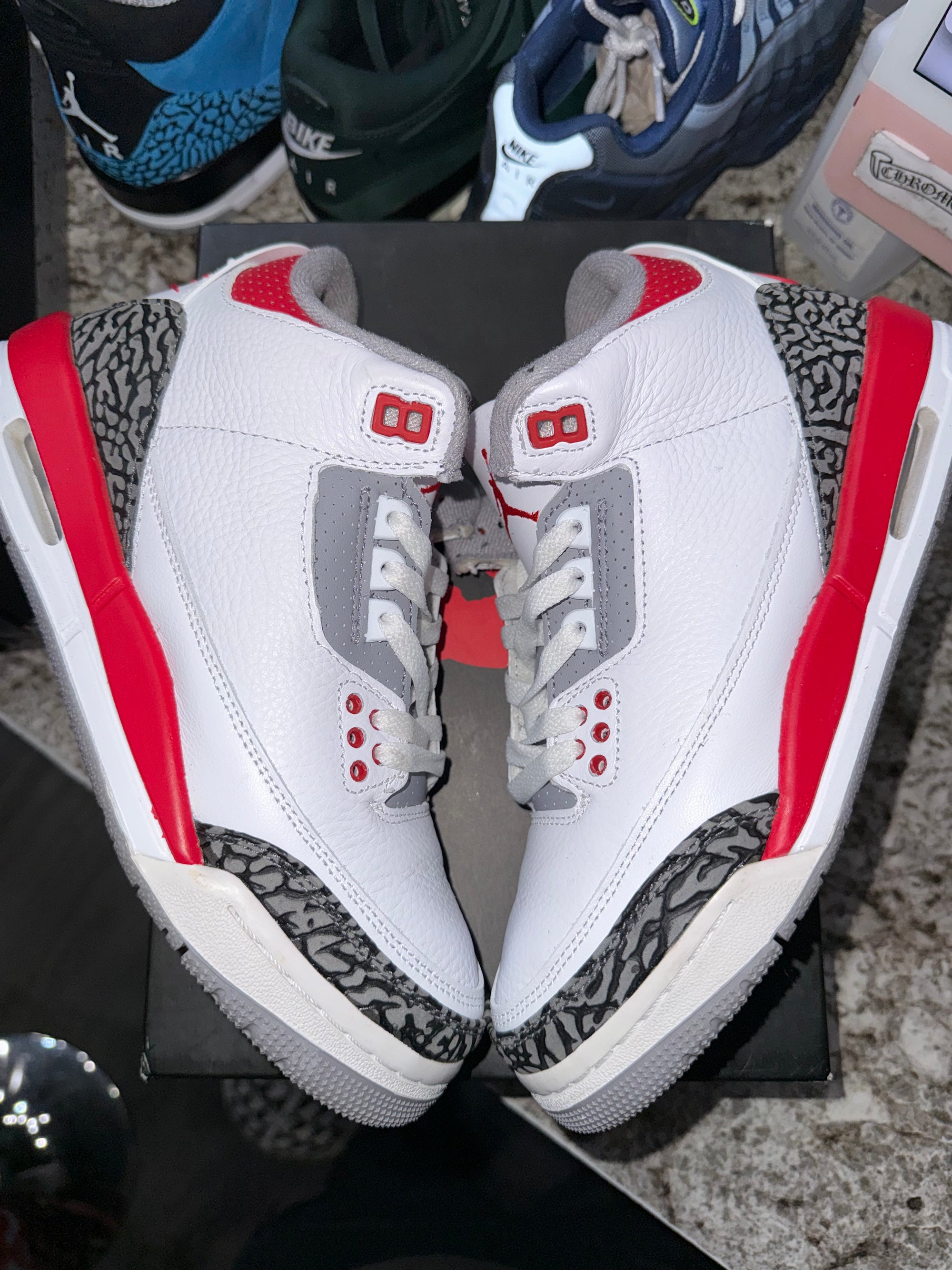 Jordan 3 Retro Fire Red (2022) (GS)