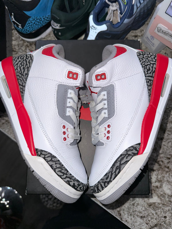 Jordan 3 Retro Fire Red (2022) (GS)