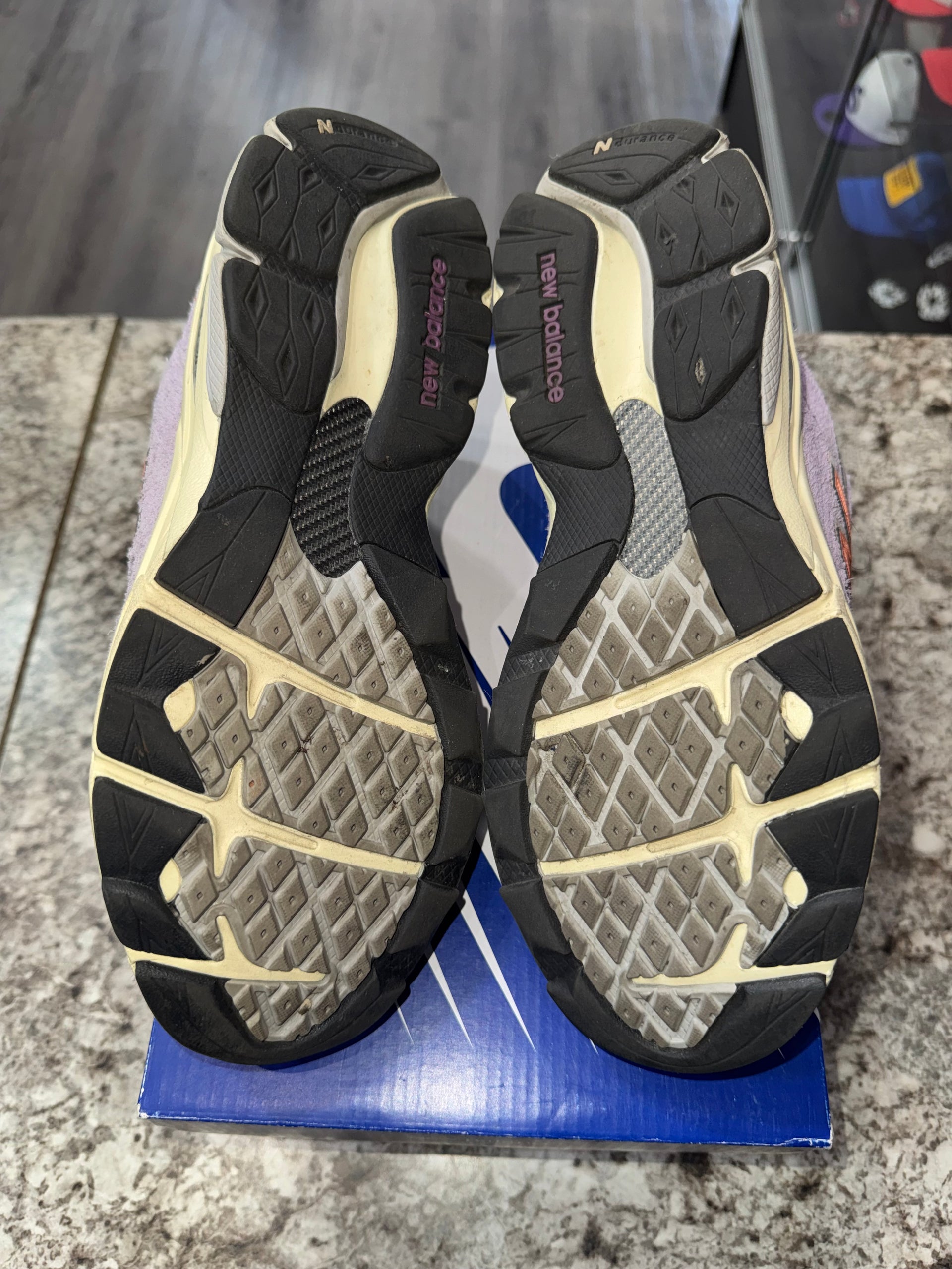 New Balance 990v3 MiUSA Teddy Santis Raw Amethyst