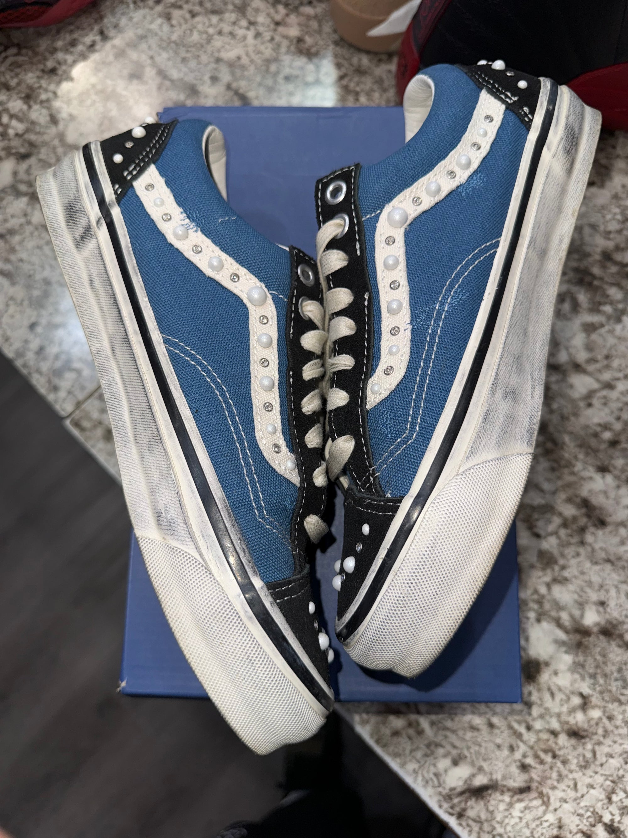 Vans LX Old Skool 36 Pearlized Pack Black Navy