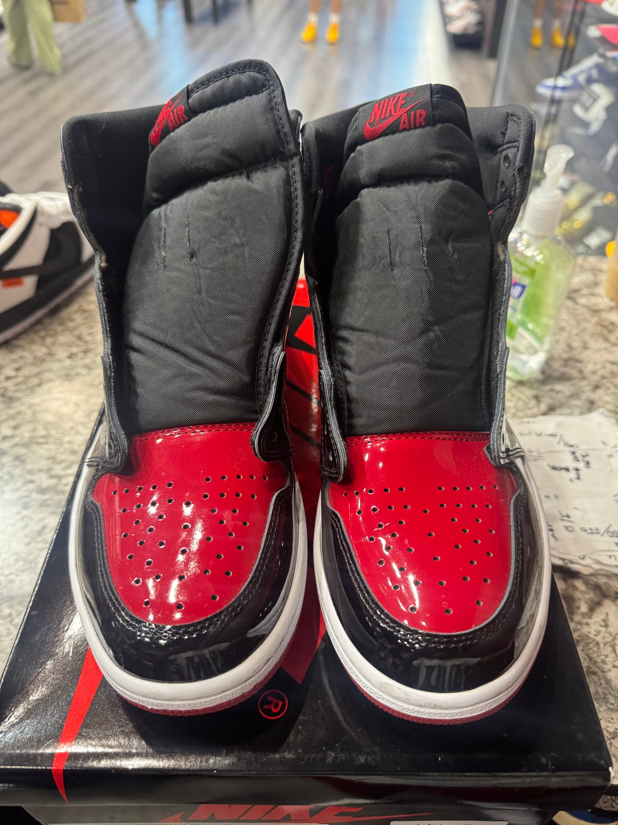 Jordan 1 Retro High OG Patent Bred