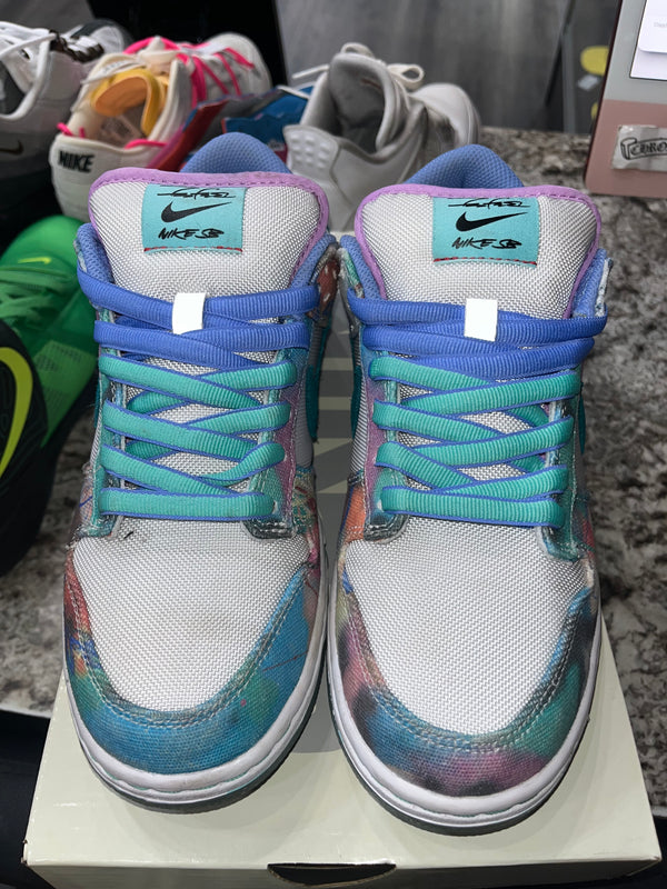 Nike SB Dunk Low Futura Laboratories Bleached Aqua