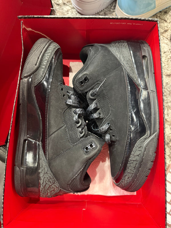 Jordan 3 Retro Black Cat (2025) (DAMAGED BOX)