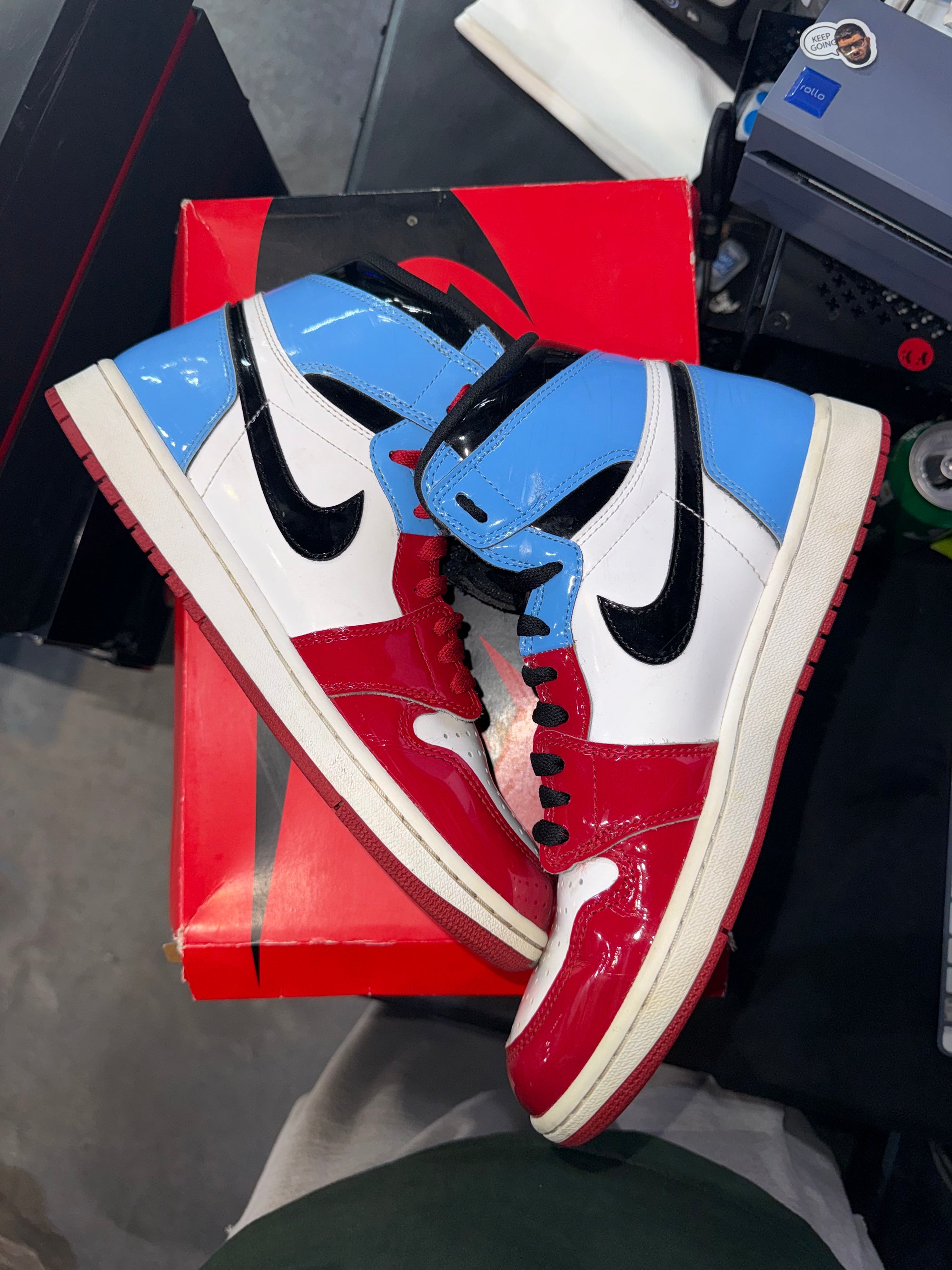 Jordan 1 Retro High Fearless UNC Chicago