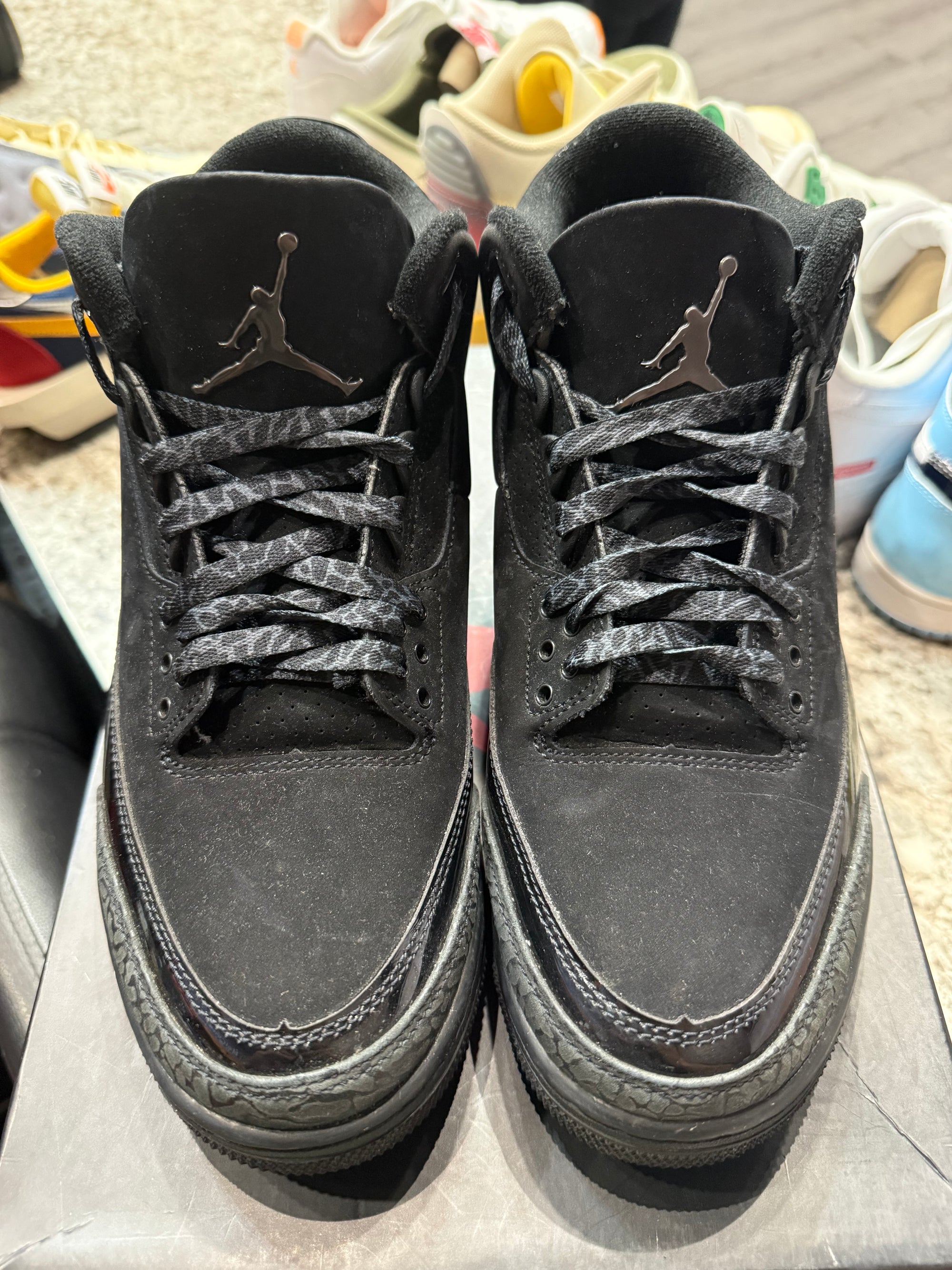 Jordan 3 Retro Black Cat (2025) (DAMAGED BOX)