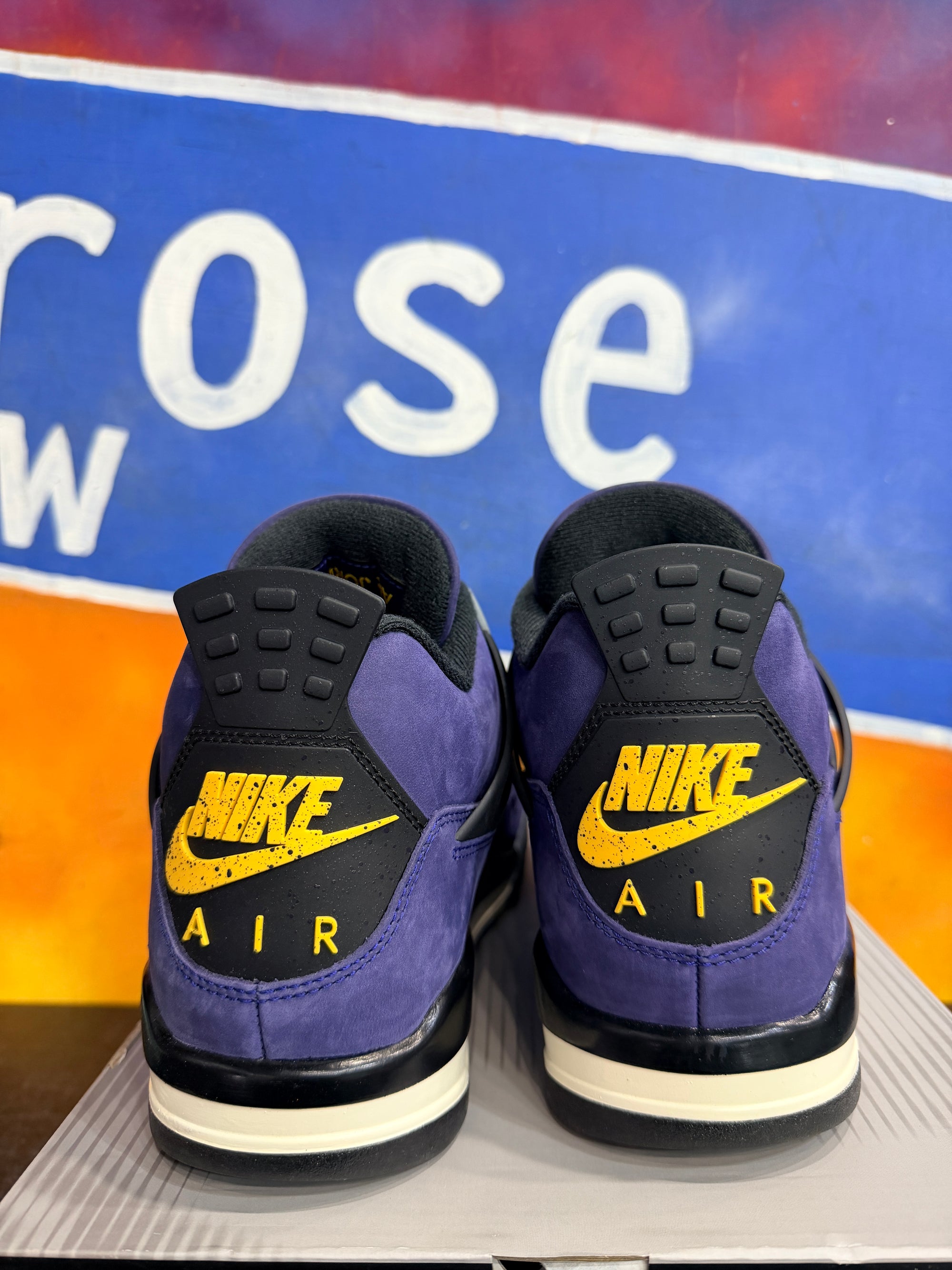 Jordan 4 Retro Lakers