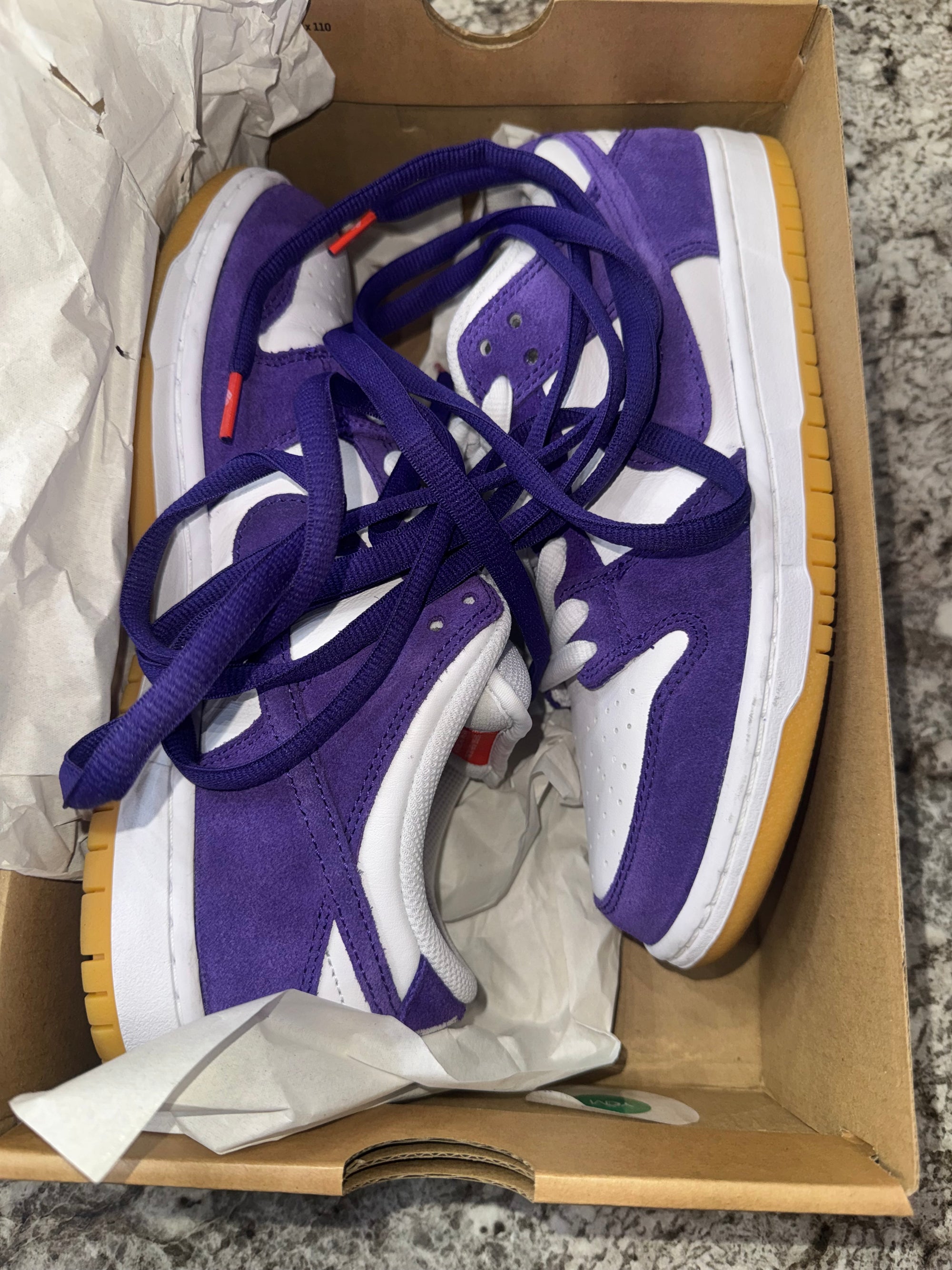 Nike SB Dunk Low Pro ISO Orange Label Court Purple