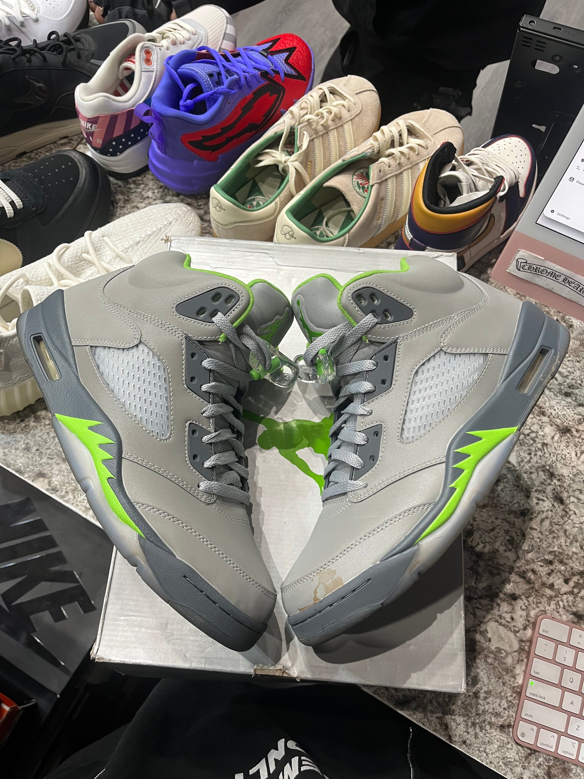 Jordan 5 Retro Green Bean (2022)
