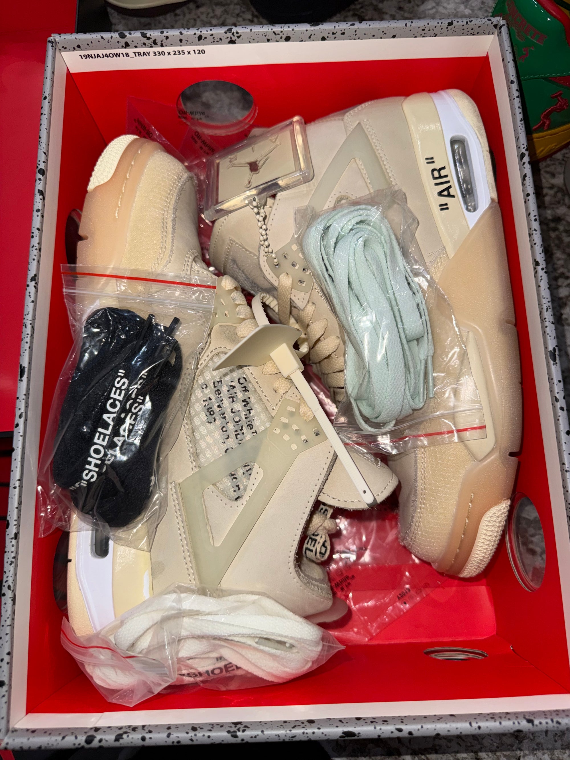 Jordan 4 Retro Off-White Sail (Women's)