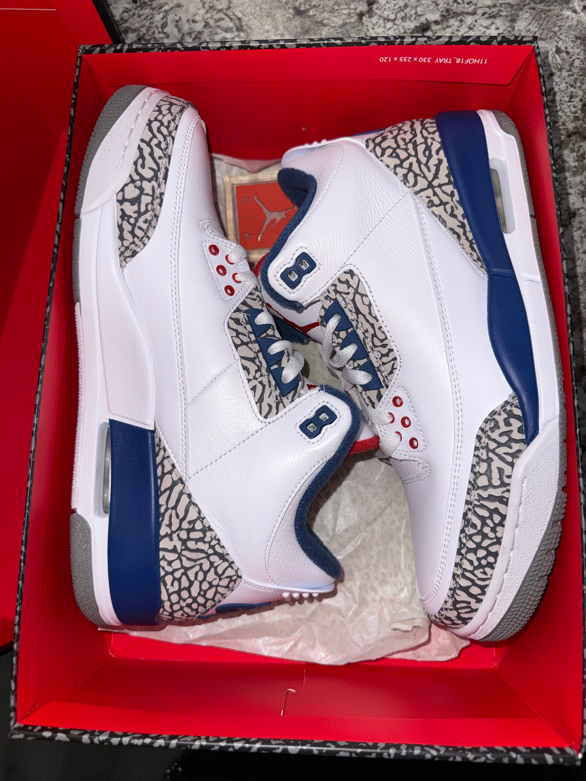 Jordan 3 Retro True Blue (2016)