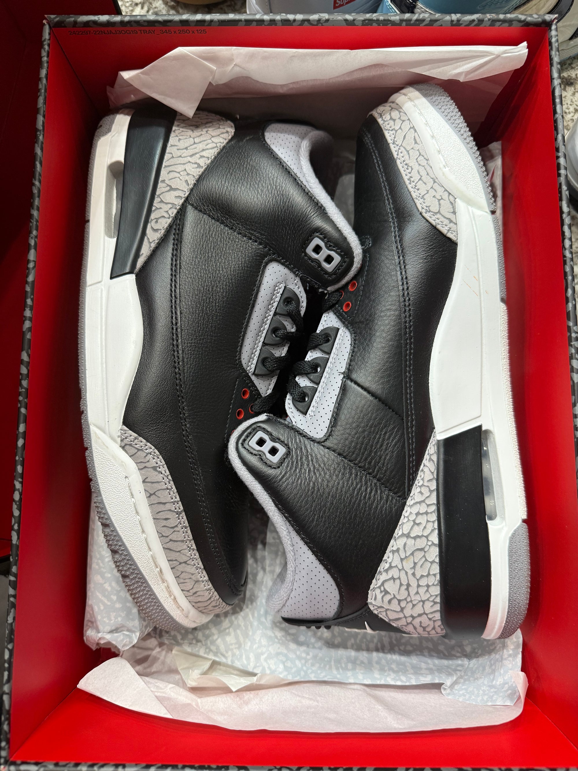 Jordan 3 Retro OG Black Cement (2024)