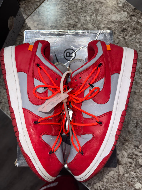 Nike Dunk Low Off-White University Red