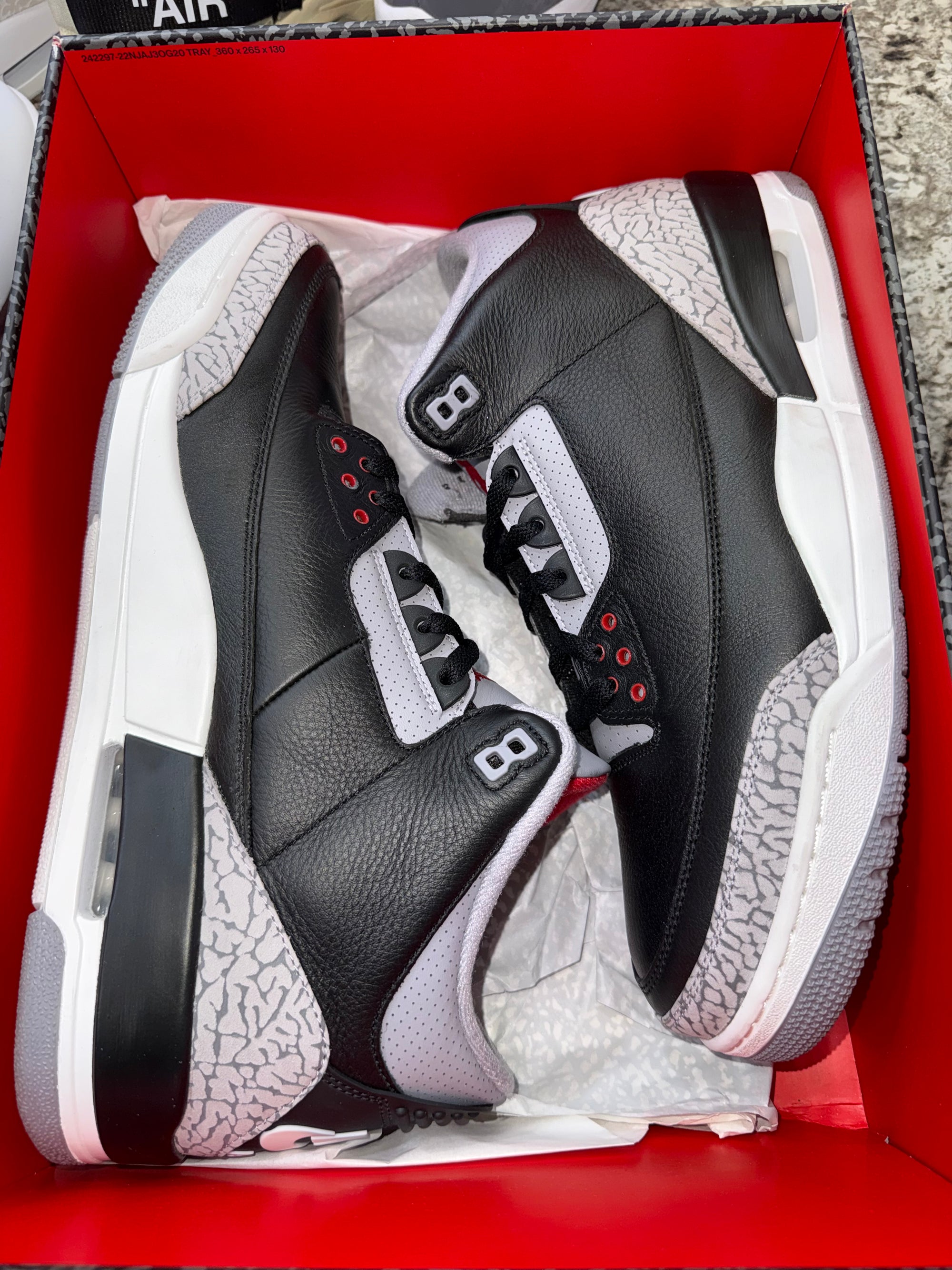 Jordan 3 Retro OG Black Cement (2024)
