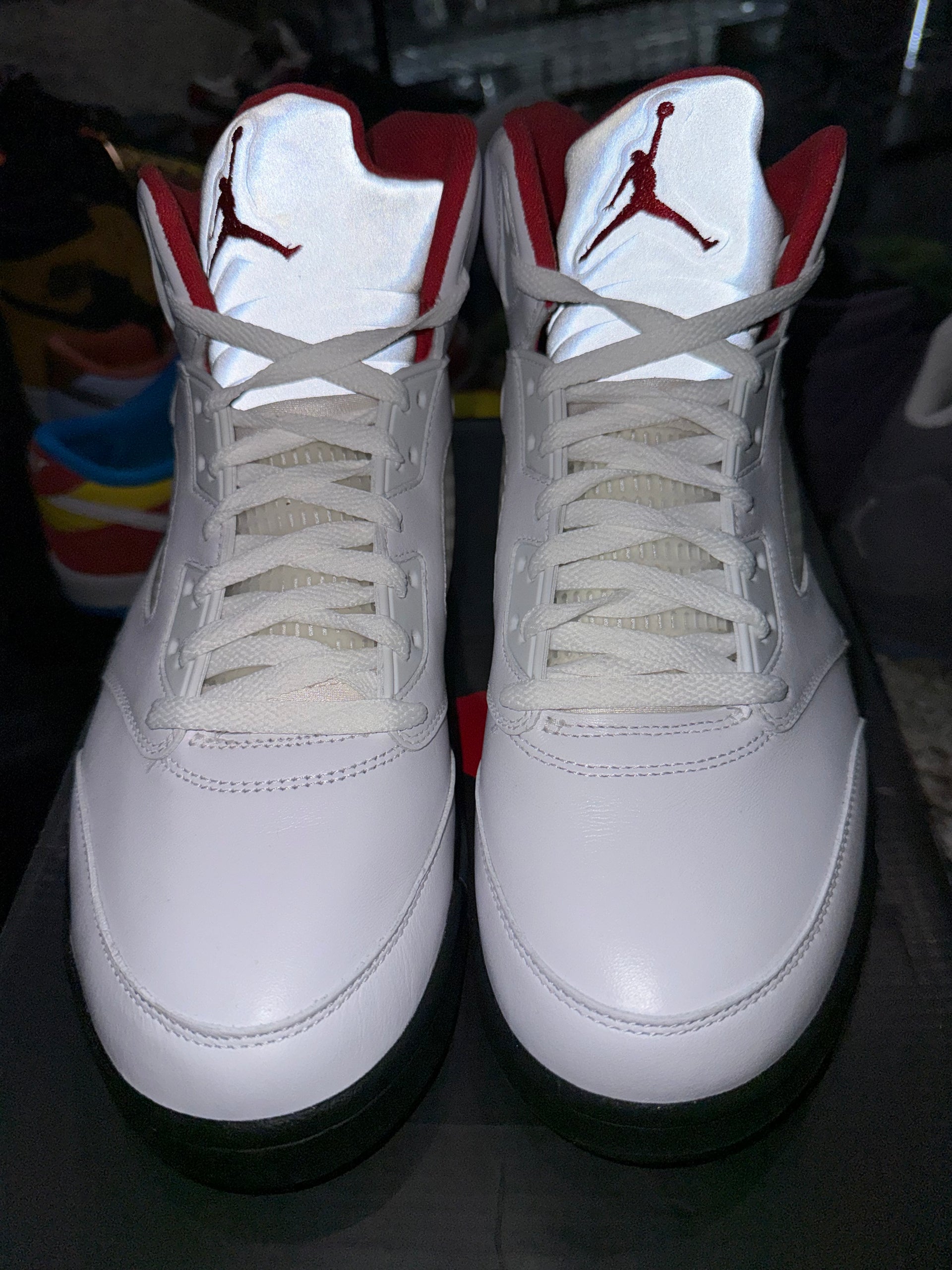 Jordan 5 Retro Fire Red Silver Tongue (2020)