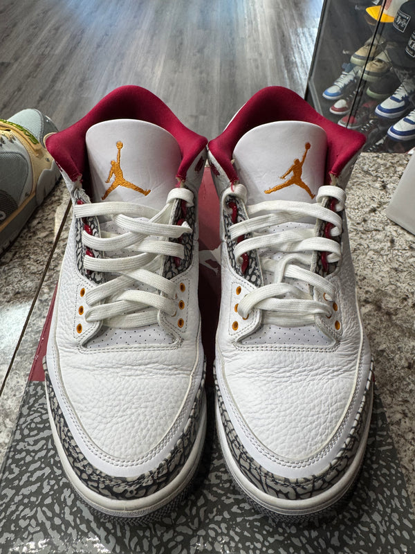 Jordan 3 Retro Cardinal Red (Damaged Box)