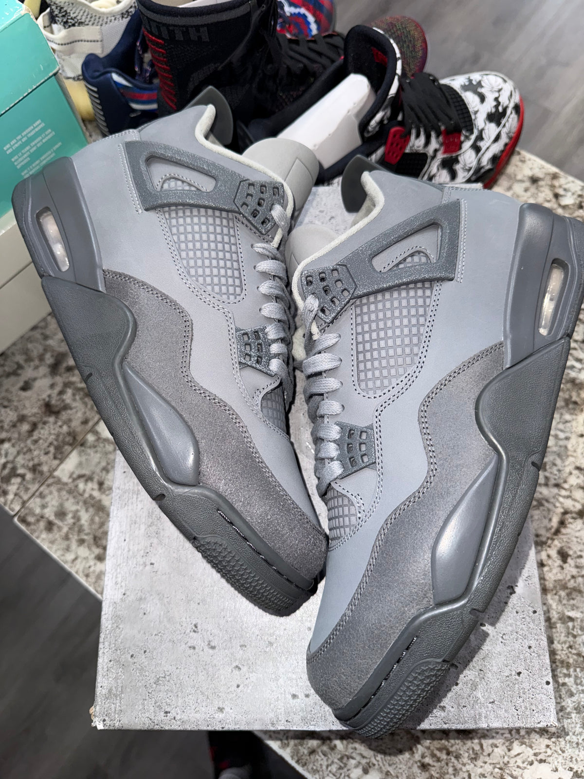 Jordan 4 Retro SE Paris Olympics Wet Cement