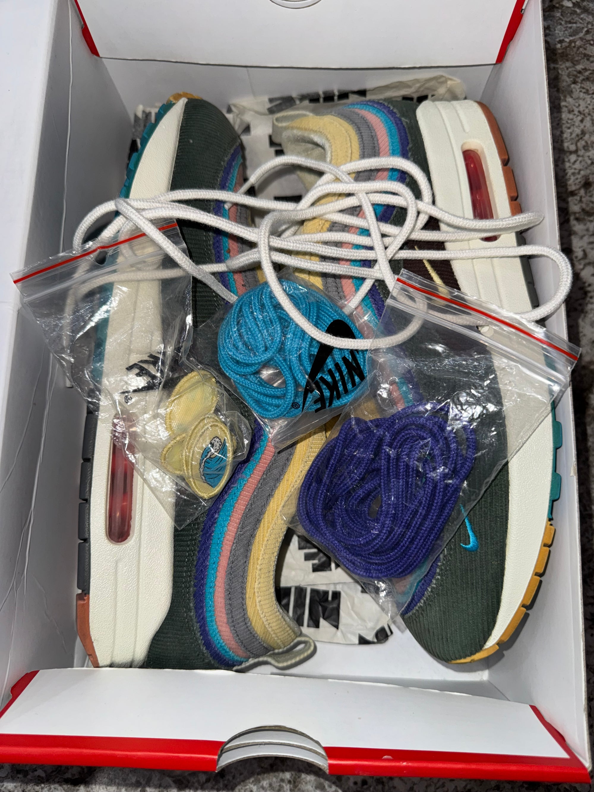 Nike Air Max 1/97 Sean Wotherspoon (All Accessories and Dustbag)
