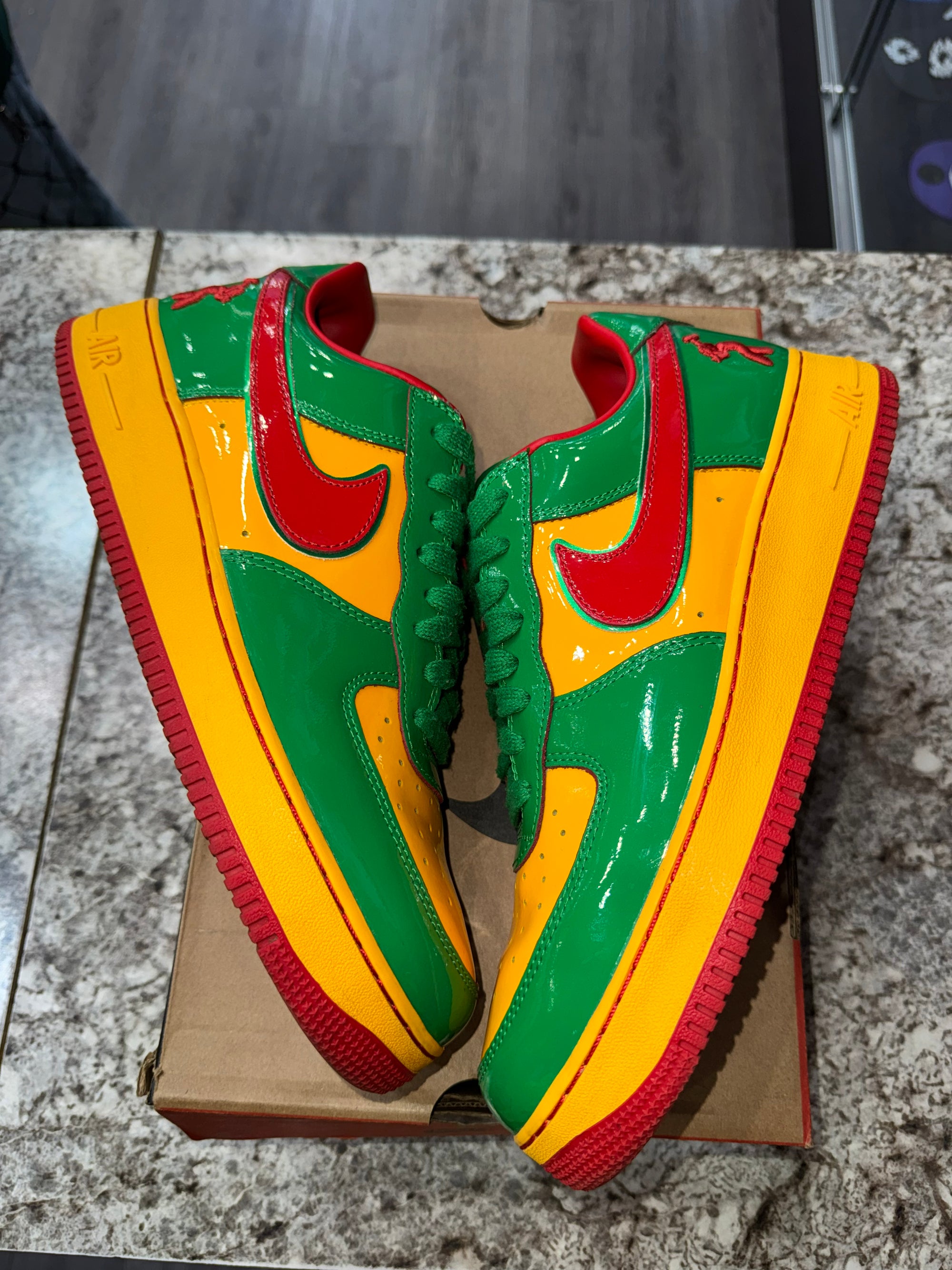 Nike Air Force 1 Low Lil Yachty Concrete Boys Lucky Green