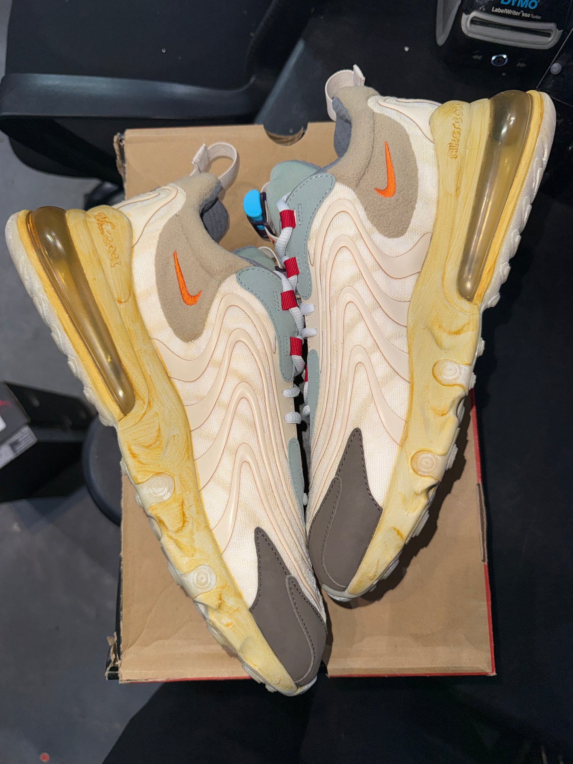 Nike Air Max 270 React ENG Travis Scott Cactus Trails (DAMAGED BOX)
