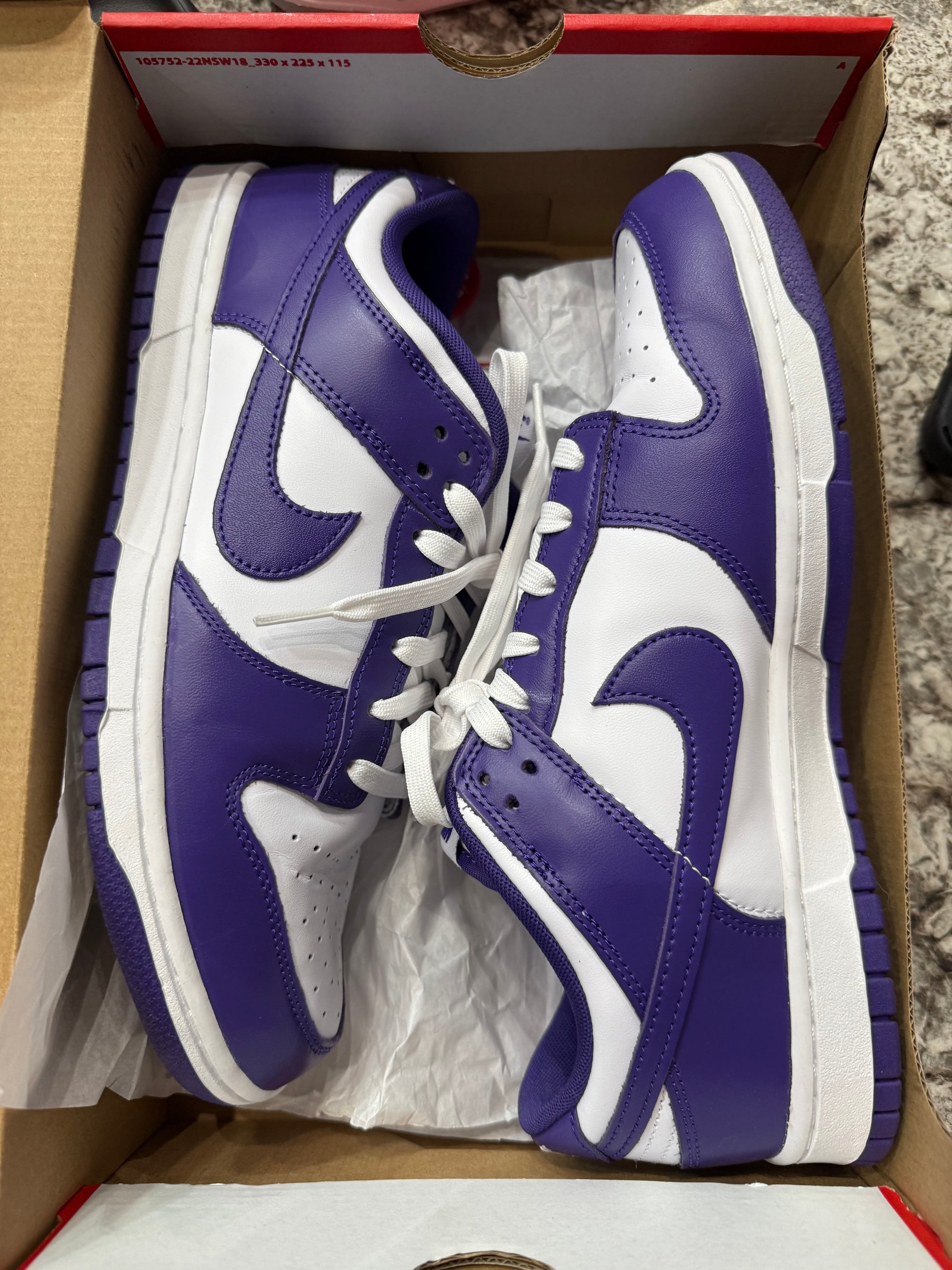 Nike Dunk Low Championship Court Purple