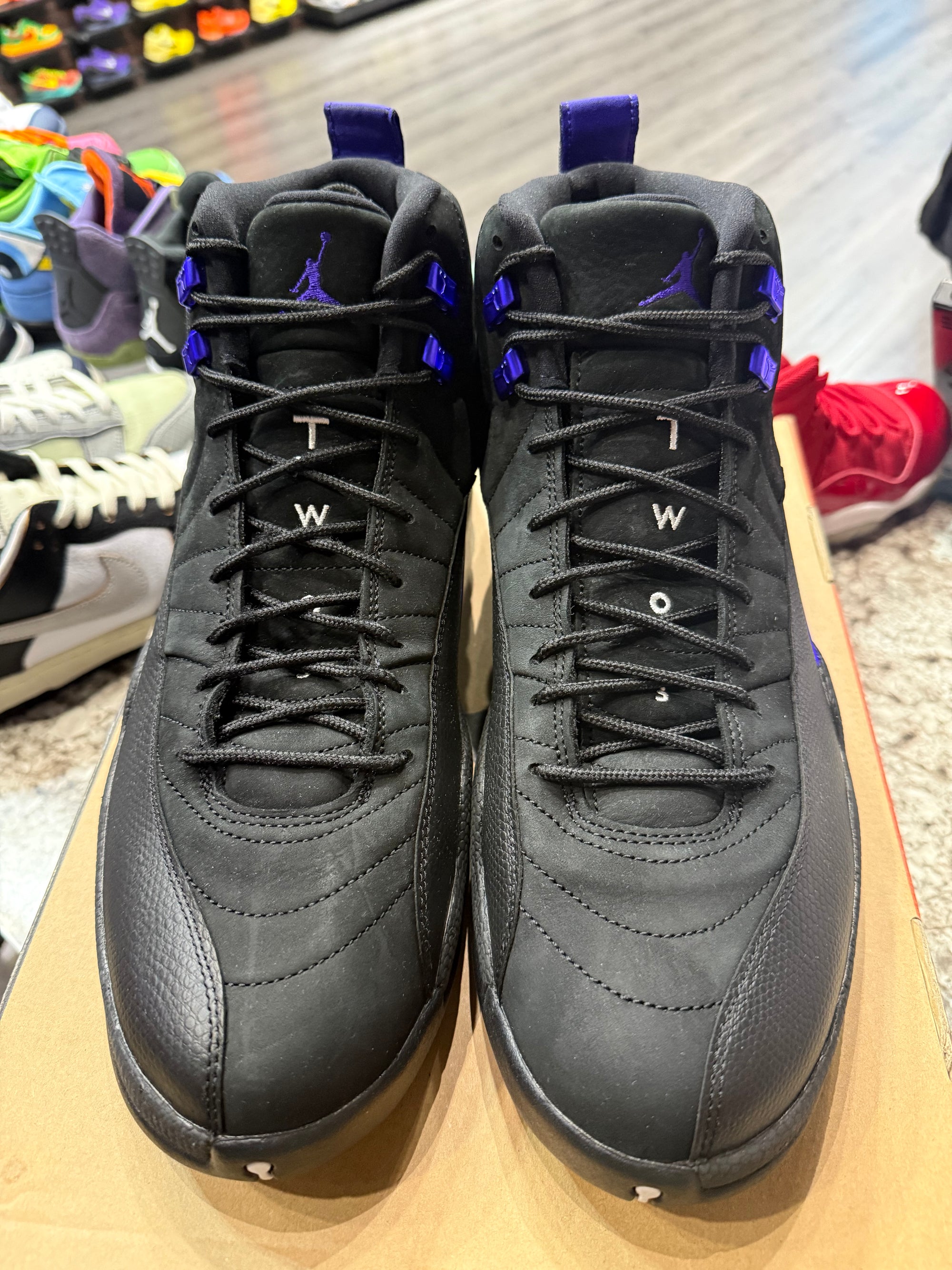 Jordan 12 Retro Black Dark Concord