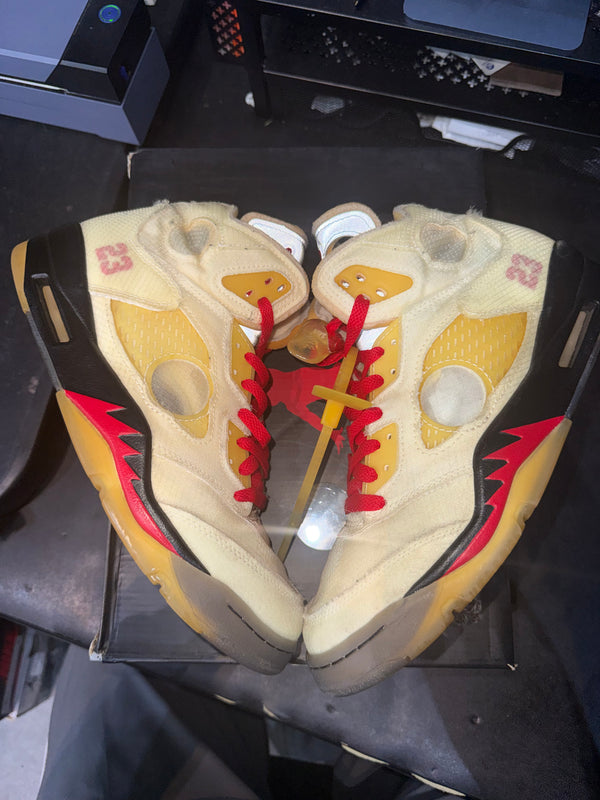 Jordan 5 Retro Off-White Sail