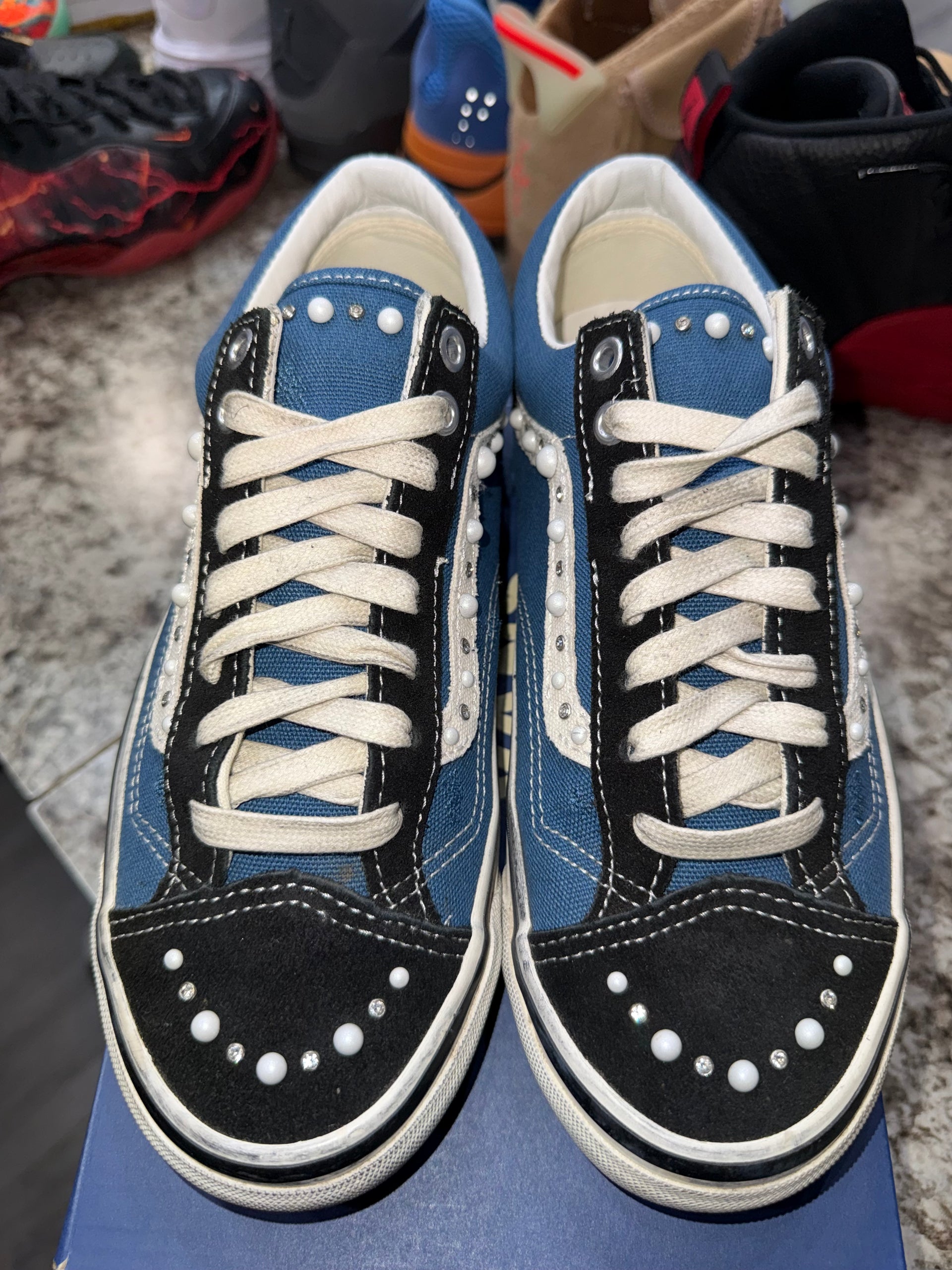 Vans LX Old Skool 36 Pearlized Pack Black Navy