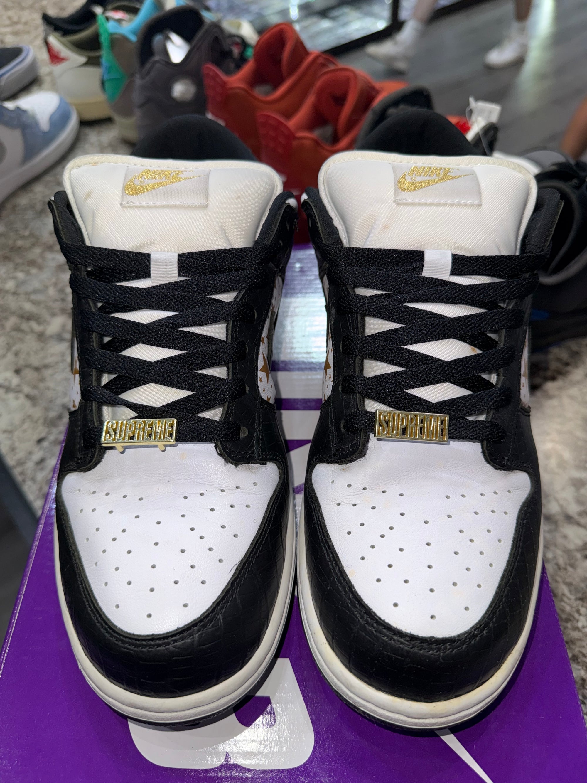 Nike SB Dunk Low Supreme Stars Black (2021)