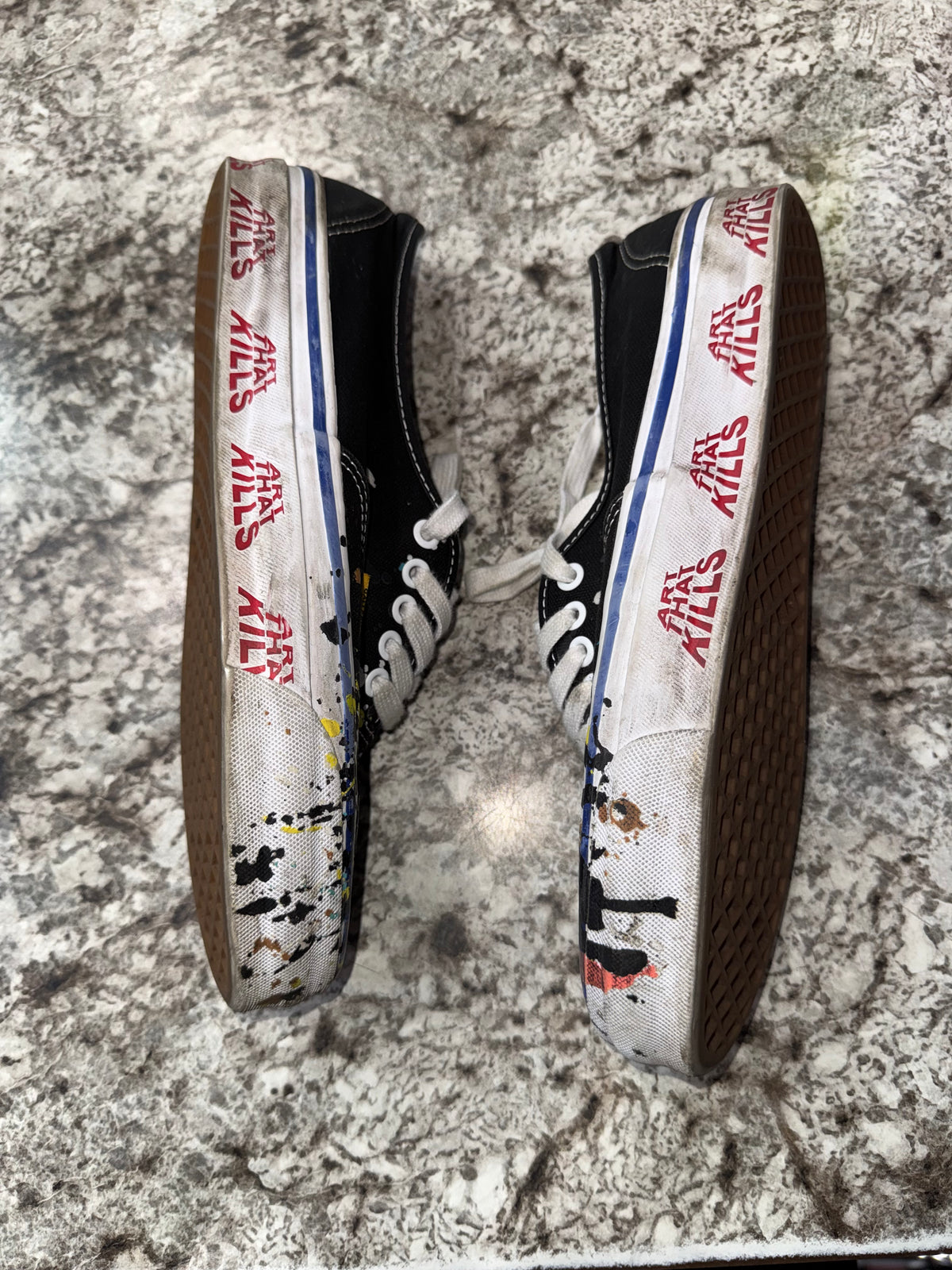 Vans Authentic Reissue 44 Gallery Dept. Art That Kills Black