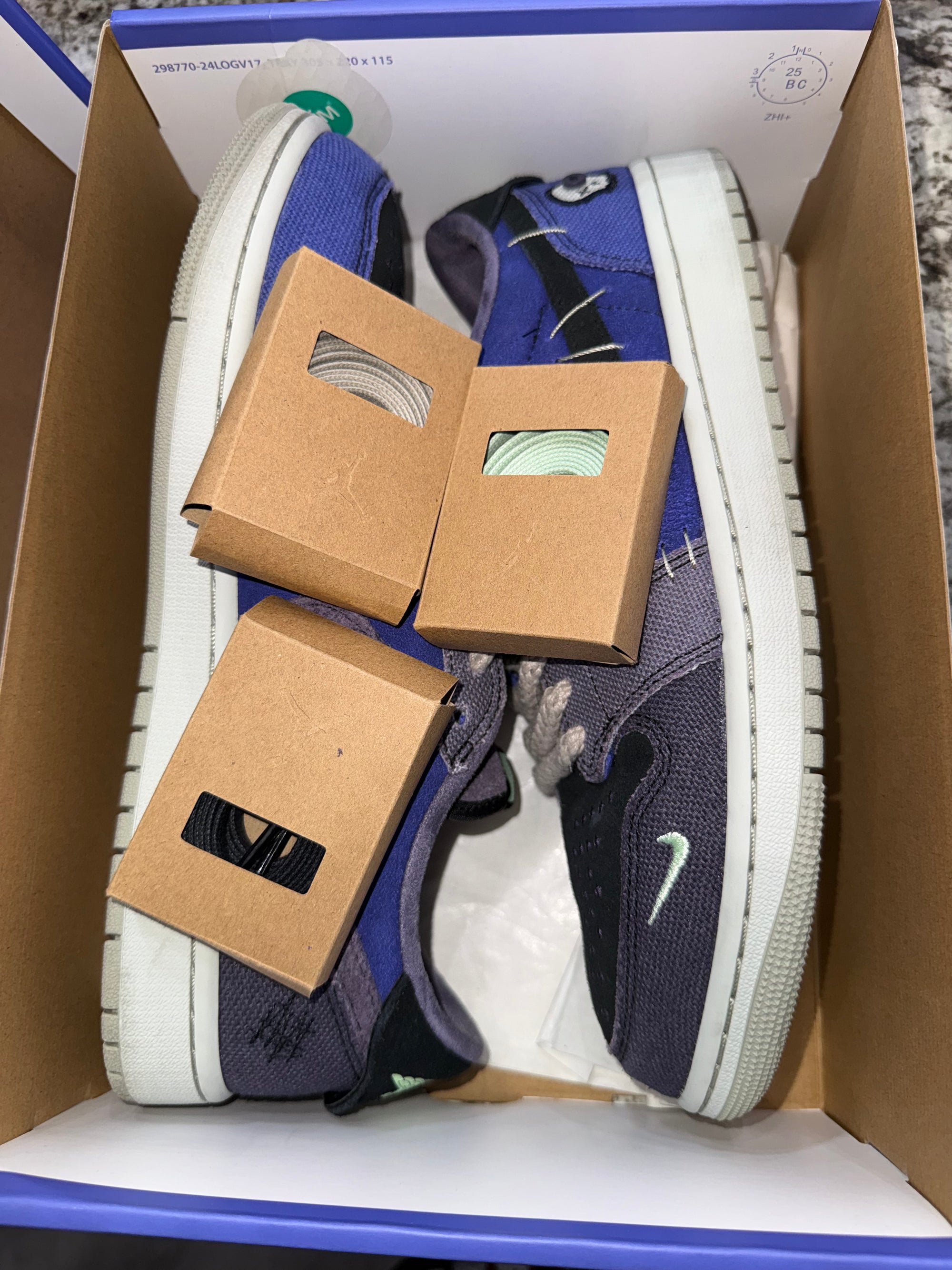 Jordan 1 Retro Low OG Zion Williamson Voodoo Alternate