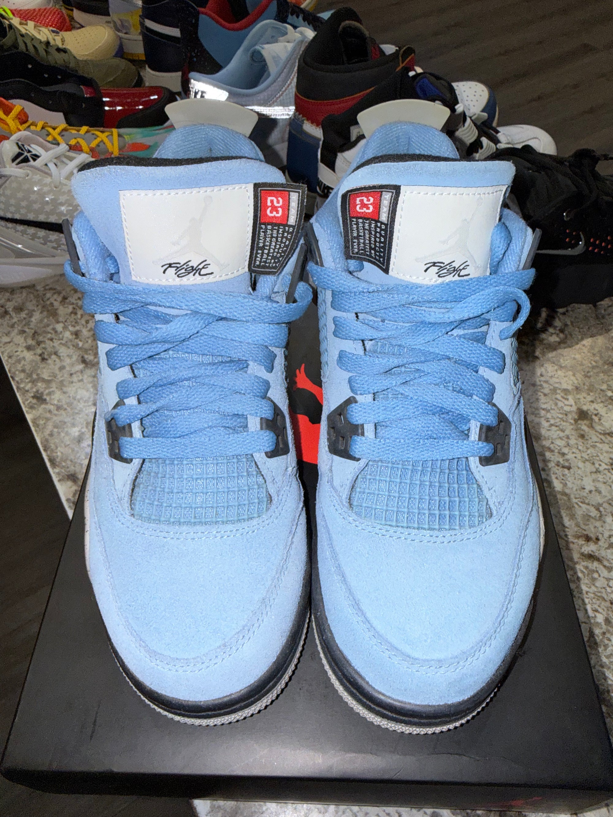 Jordan 4 Retro University Blue (GS)