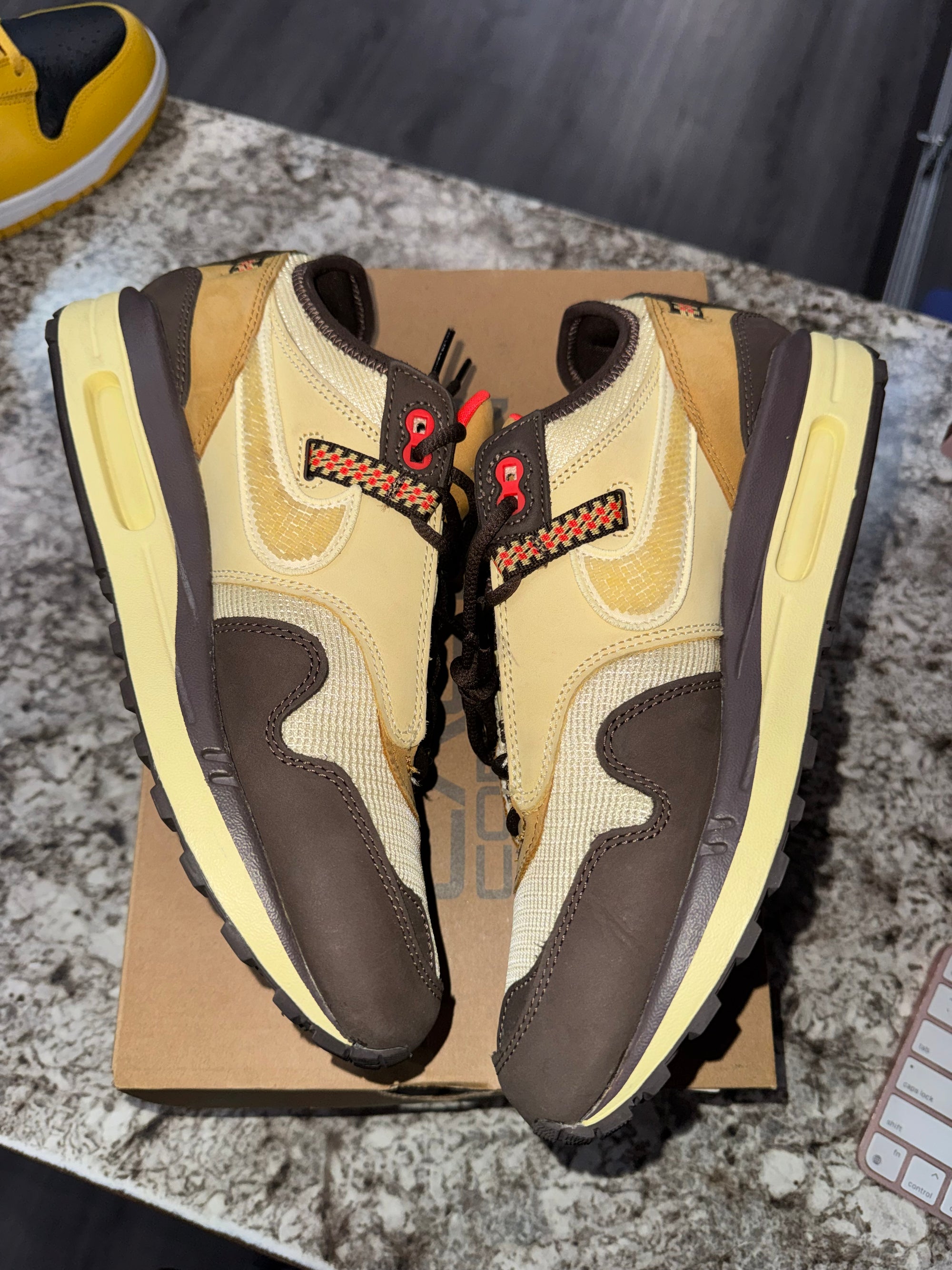 Nike Air Max 1 Travis Scott Cactus Jack Baroque Brown