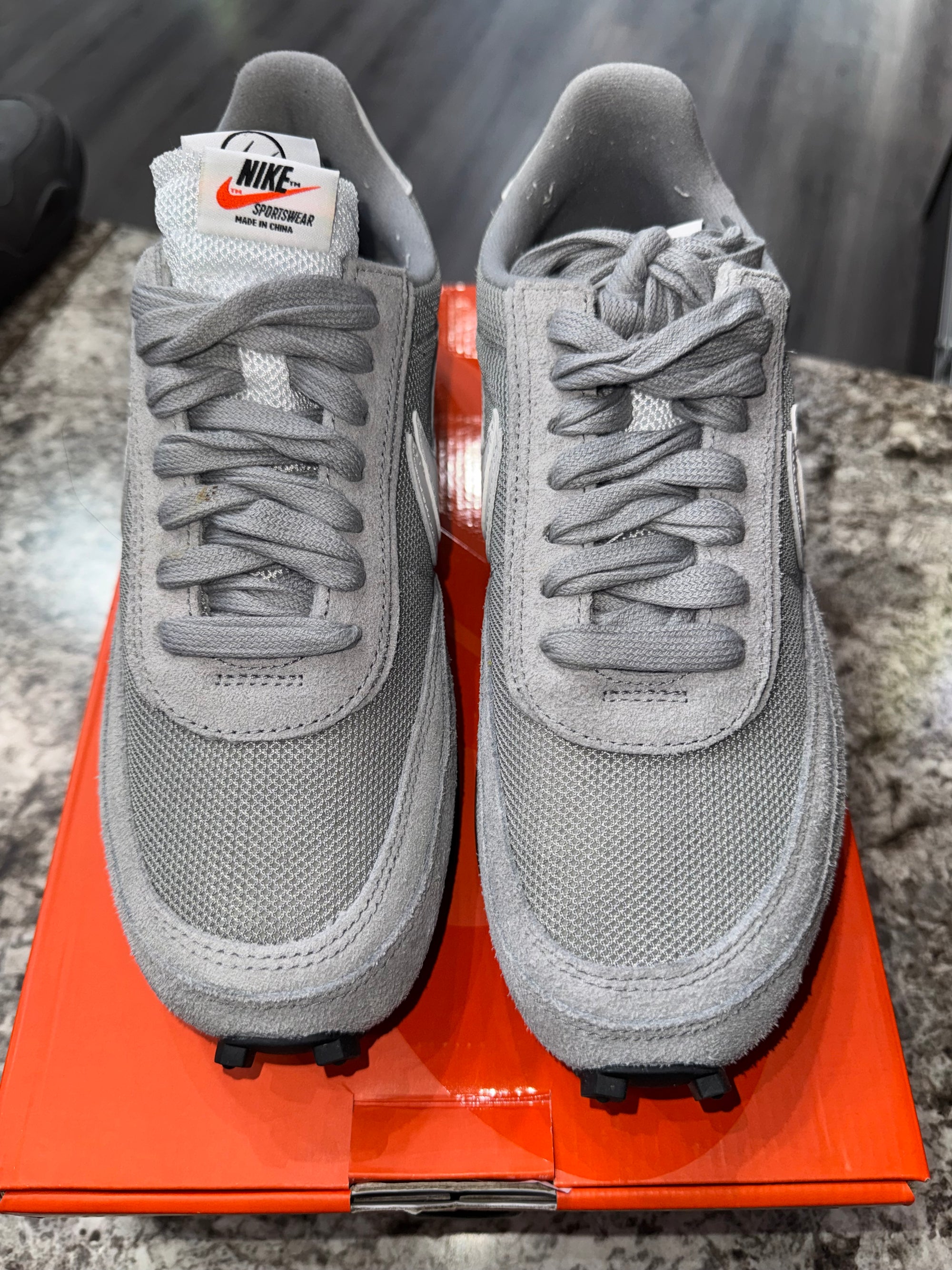 Nike LD Waffle SF sacai Fragment Grey