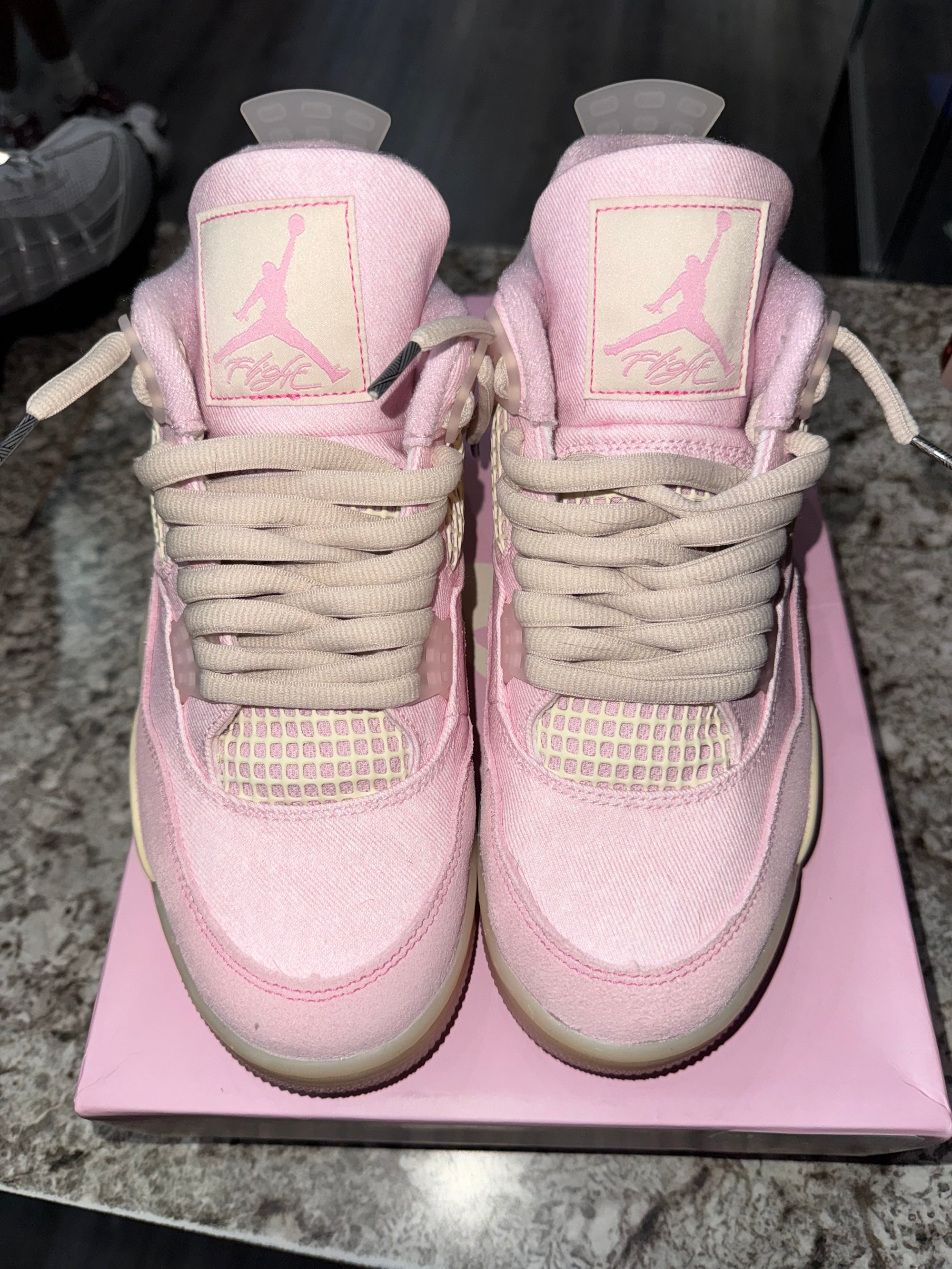 Jordan 4 Retro Iced Carmine (Women's)