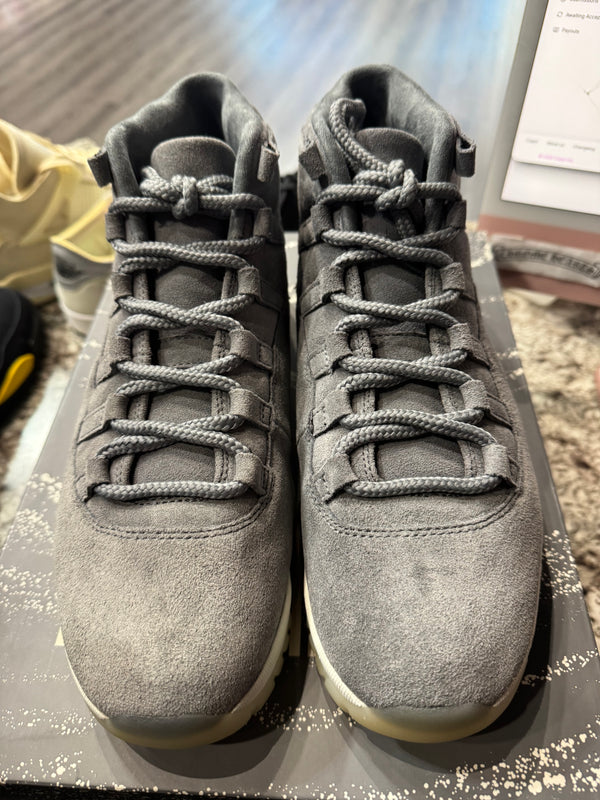 Jordan 11 Retro Pinnacle Grey Suede