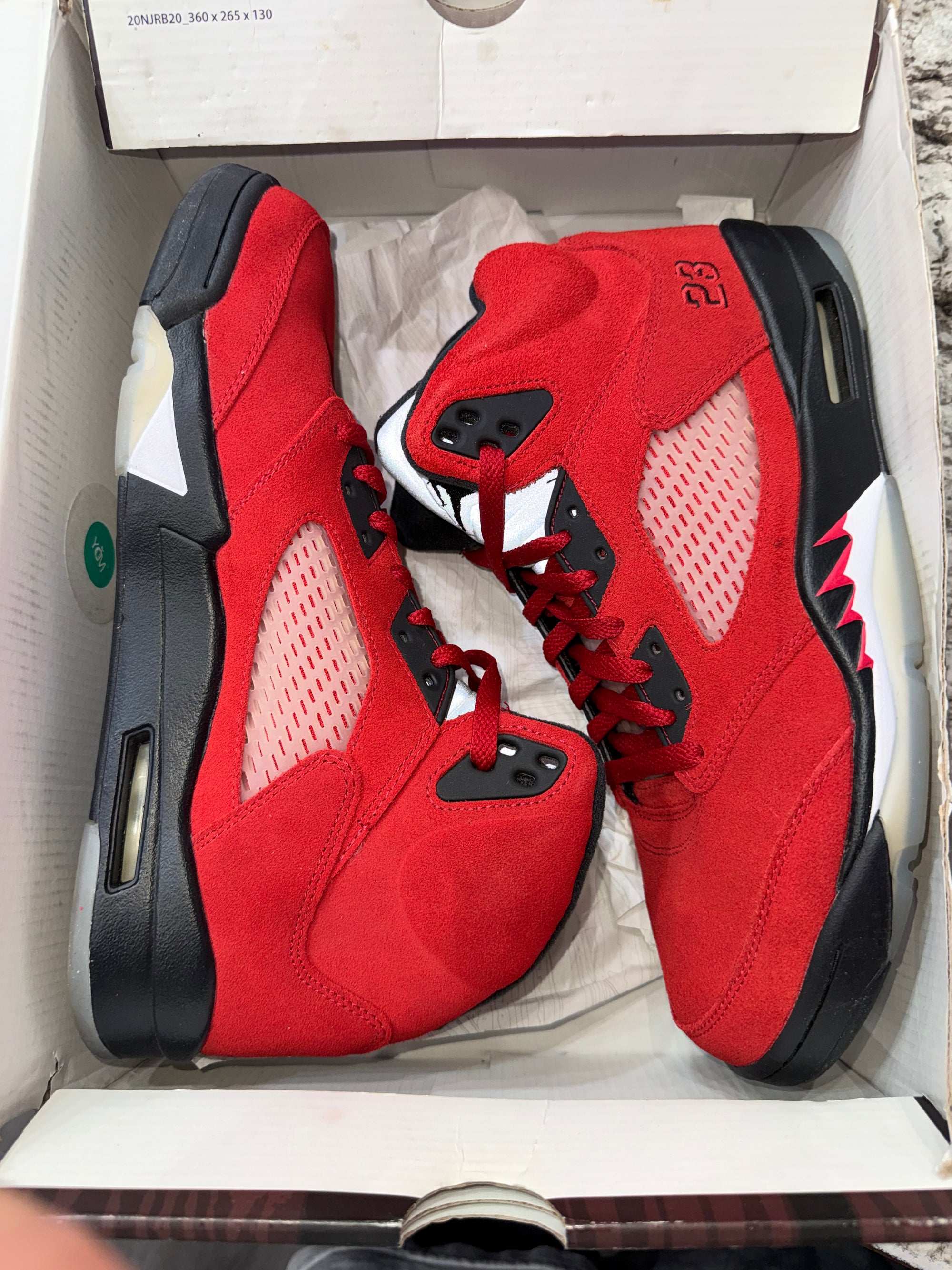 Jordan 5 Retro Raging Bull Red (2021)