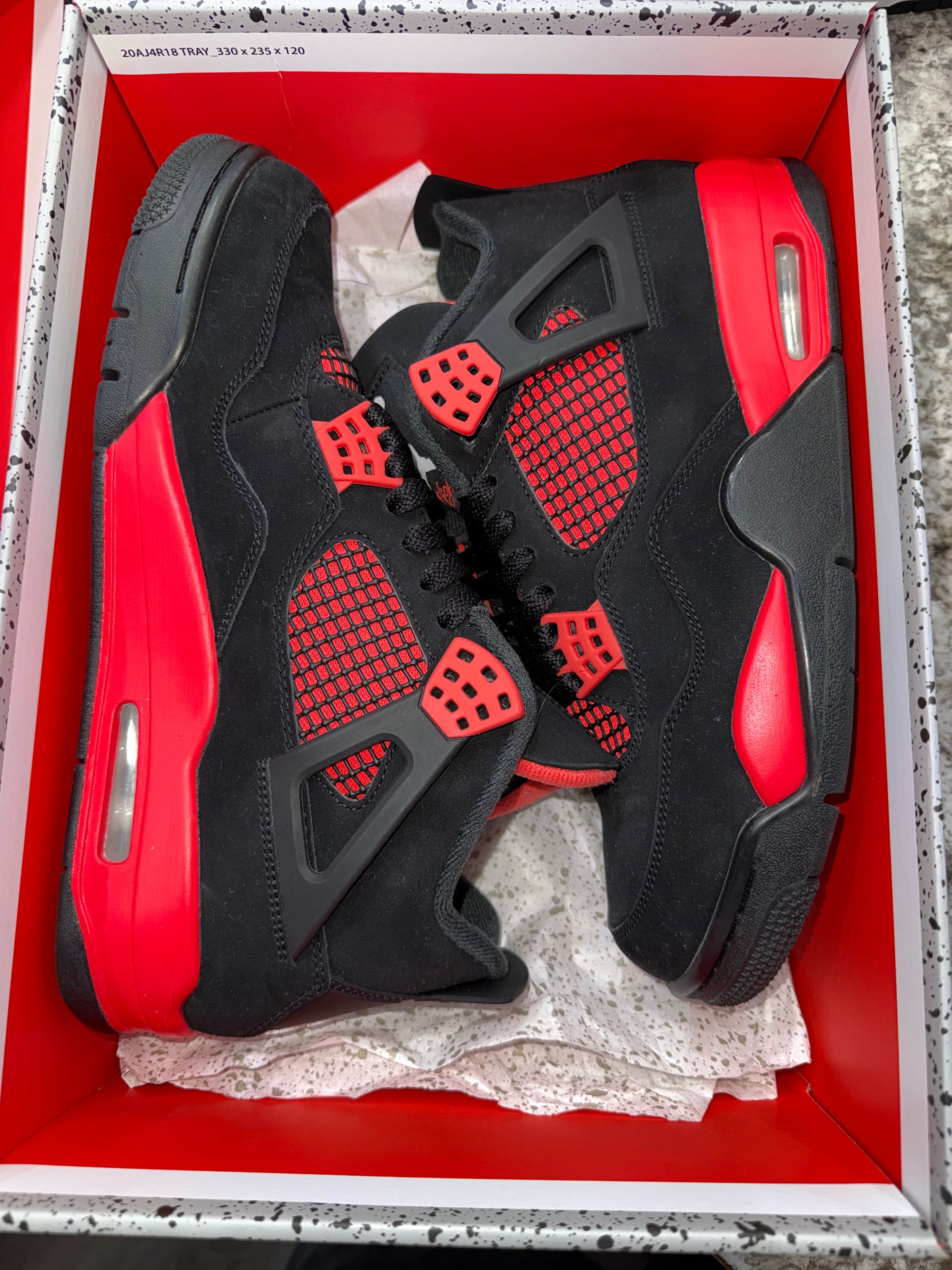 Jordan 4 Retro Red Thunder
