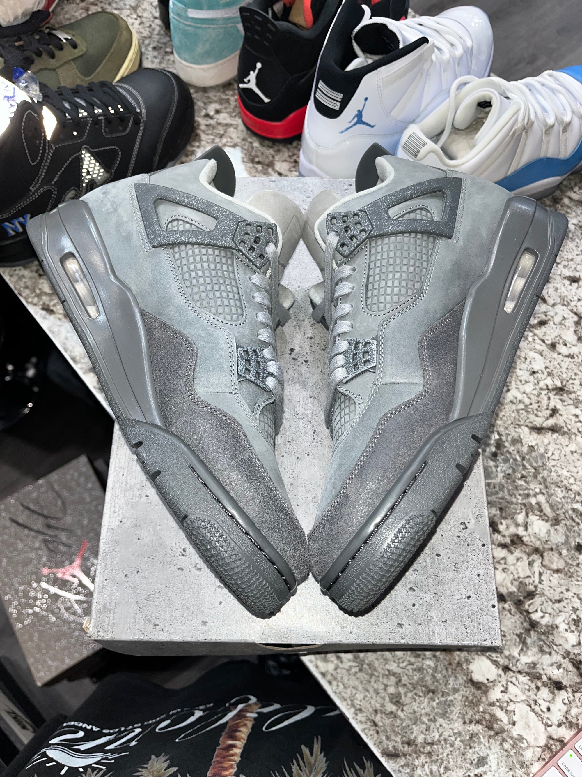 Jordan 4 Retro SE Paris Olympics Wet Cement