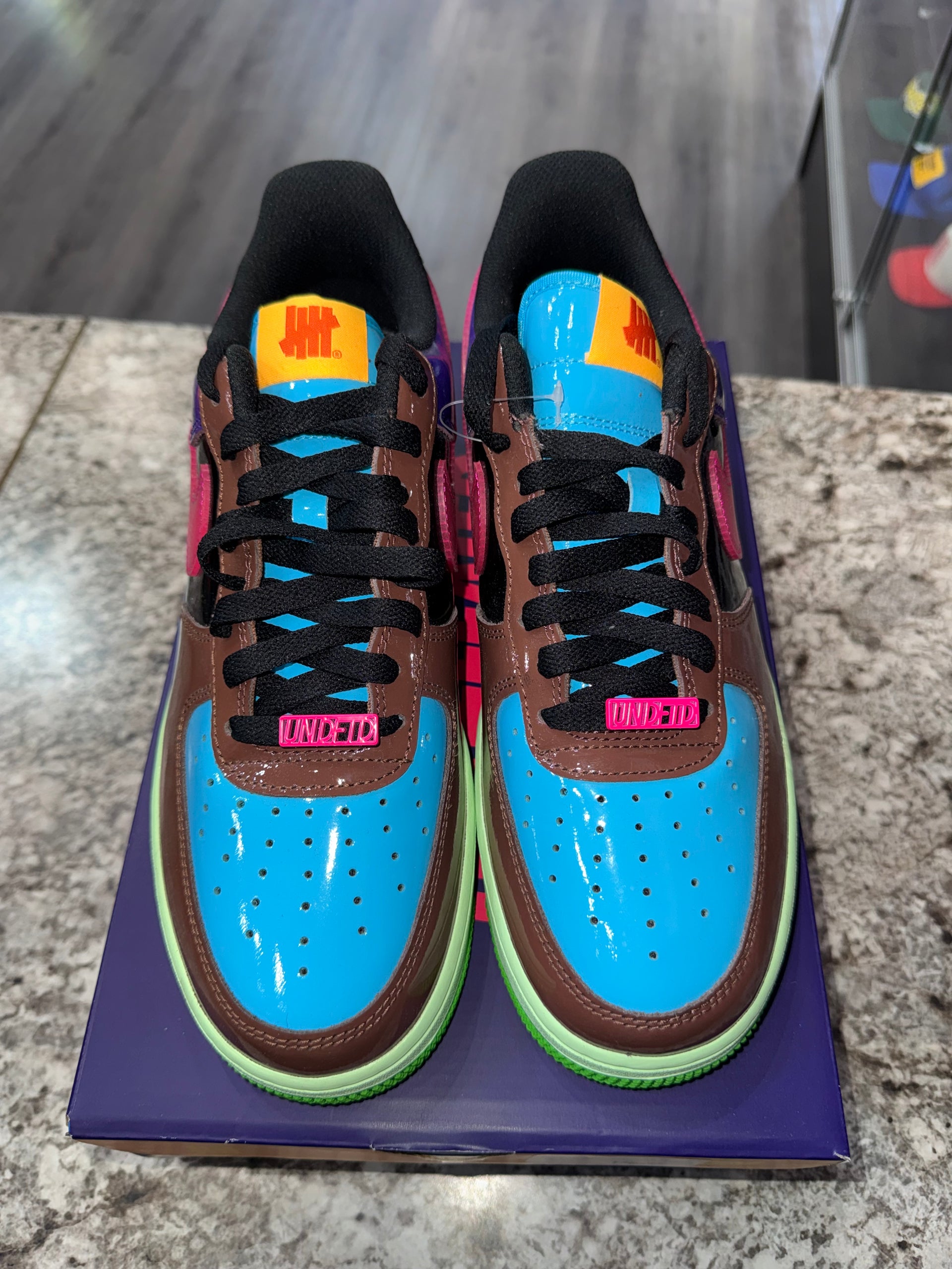 Nike Air Force 1 Low SP Undefeated Multi-Patent Pink Prime