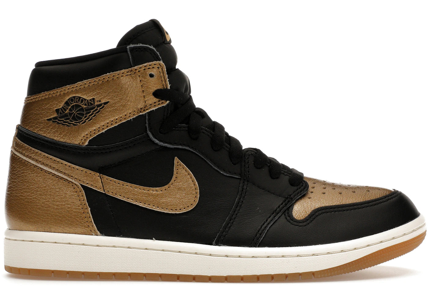 Jordan 1 Retro High OG Black Metallic Gold (DAMAGED BOX)
