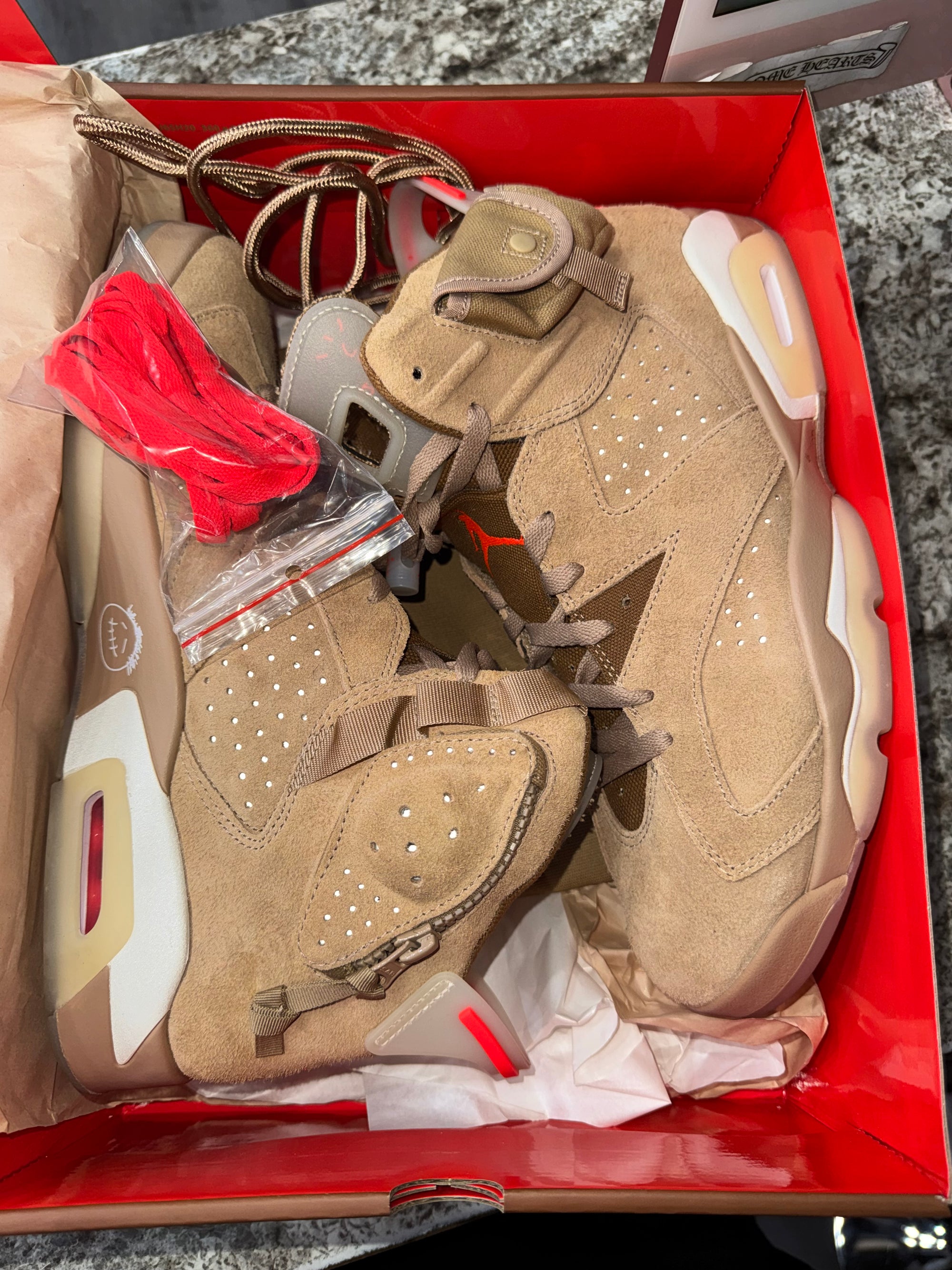 Jordan 6 Retro Travis Scott British Khaki