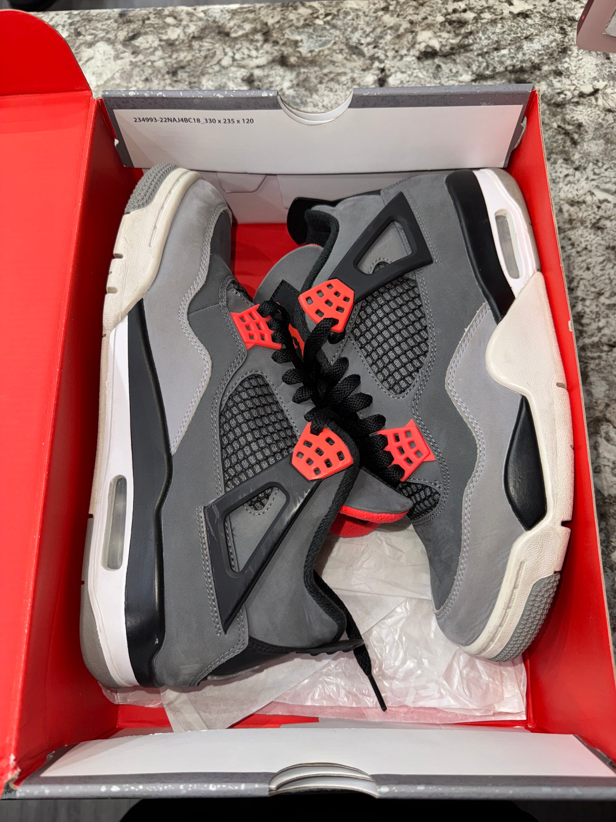 Jordan 4 Retro Infrared